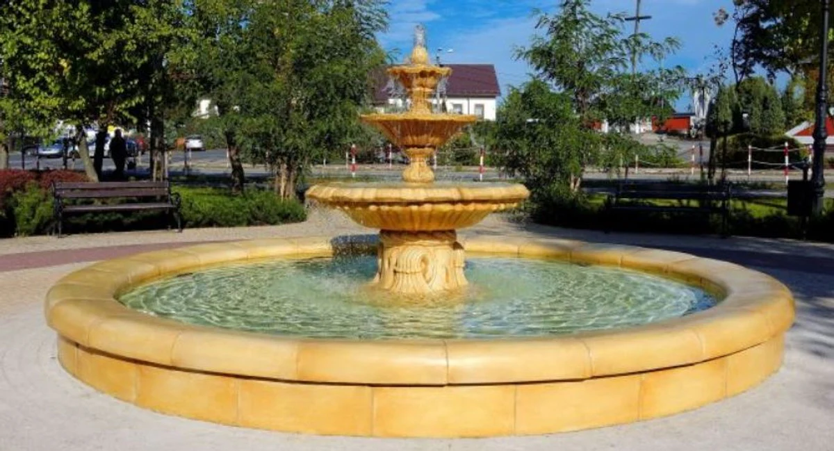 Casa Padrino Garden Decoration Fuente Barroco ? 465 x H. 180 cm - Espl¨¦ndida Fuente de Jard¨ªn