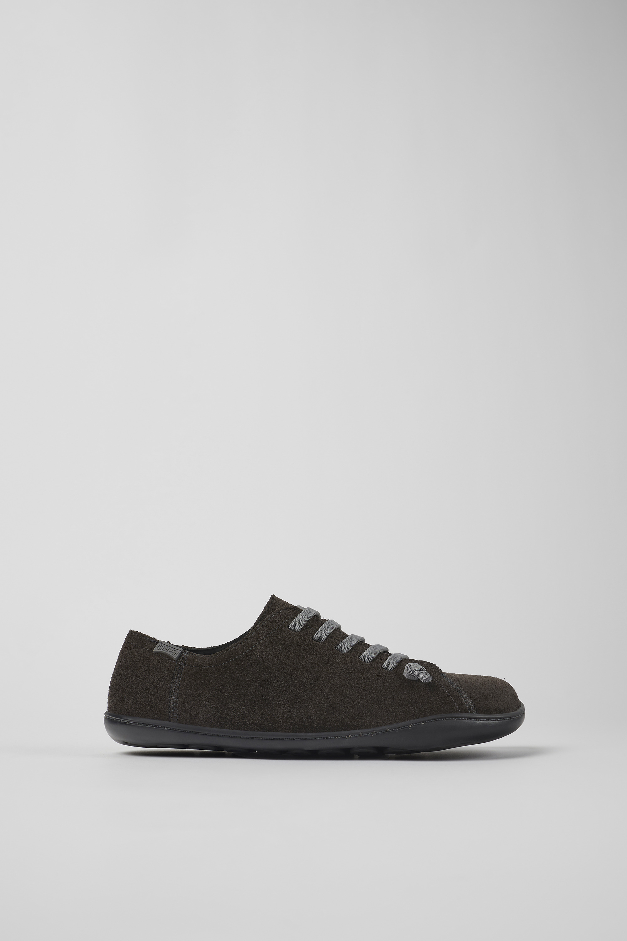 Peu - Gray nubuck shoes for women