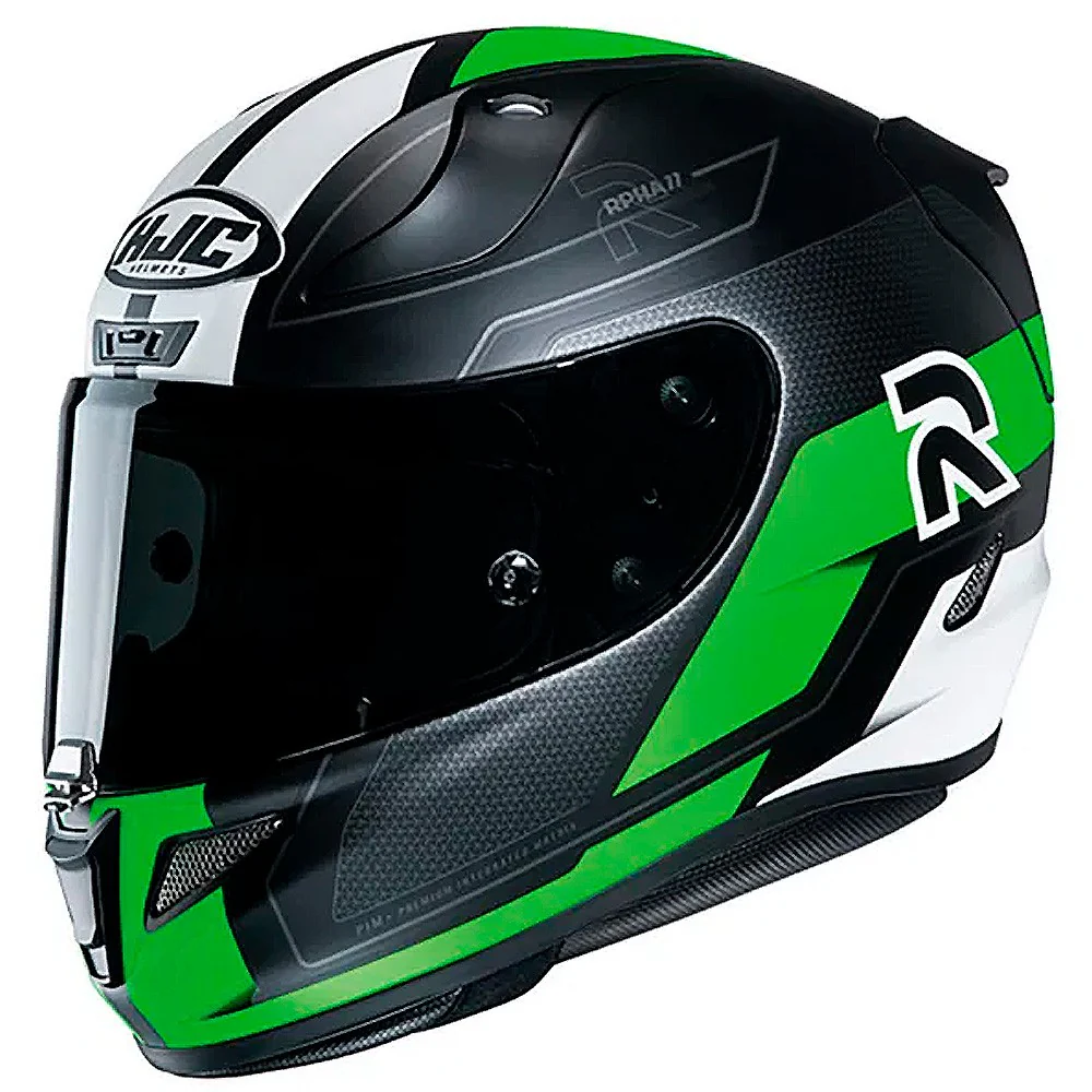 CASCO HJC RPHA11 FESK NEGRO / VERDE / BLANCO
