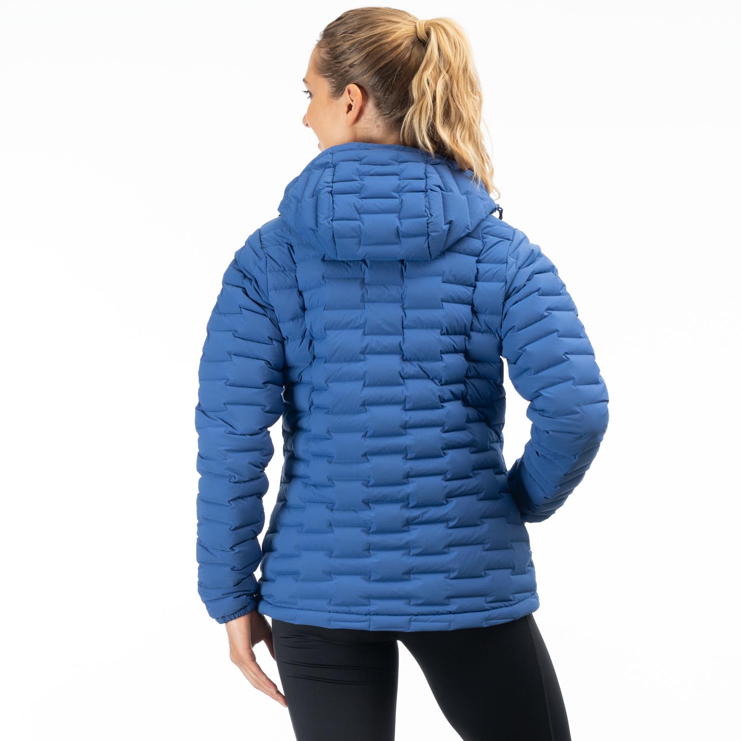 Luna Stretch Down Hooded Jacket