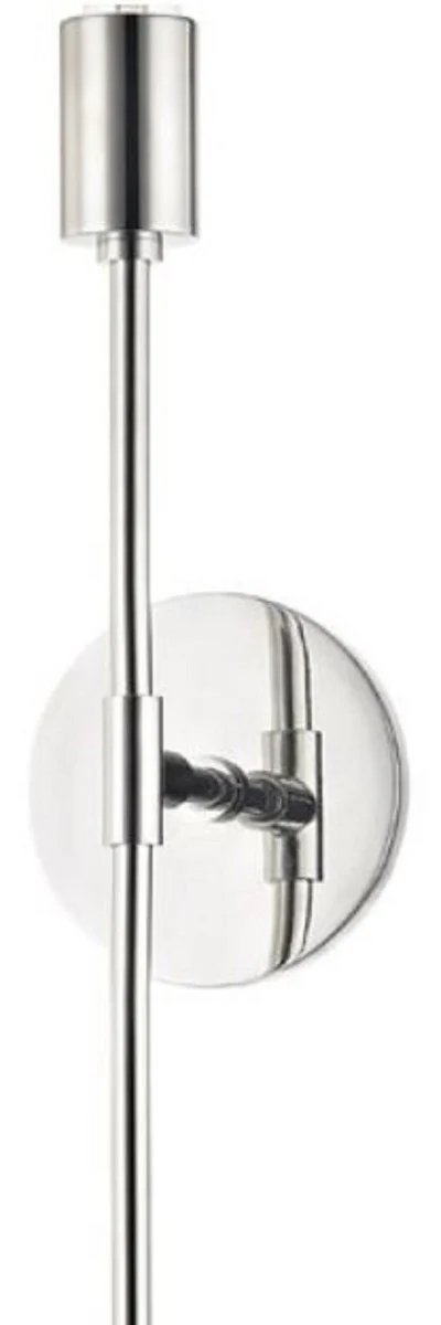 Casa Padrino lámpara de pared plata 12,1 x 9,5 x H. 88,9 cm - Lámpara de Salón Decorada