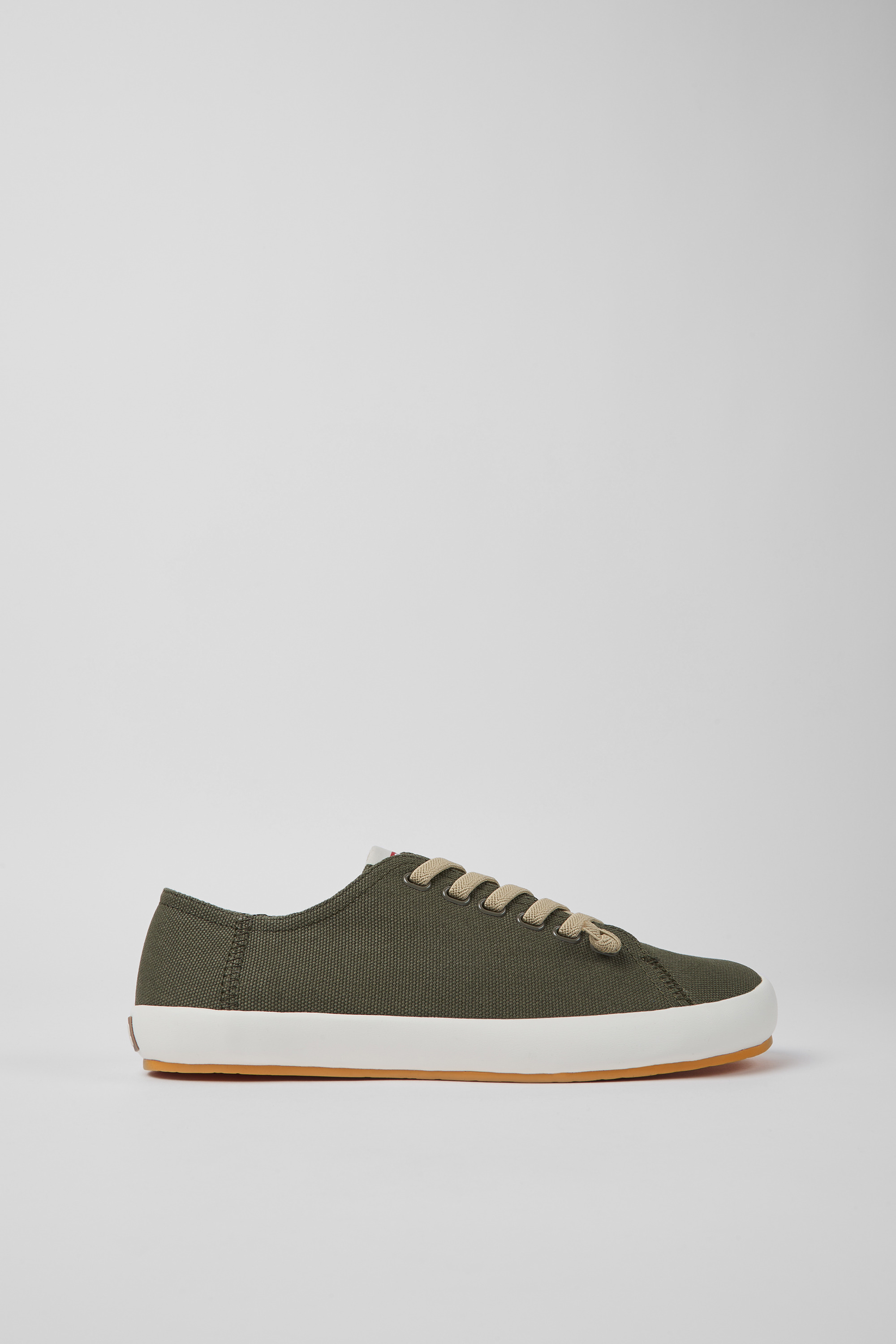 Peu Rambla - Green textile sneakers for men