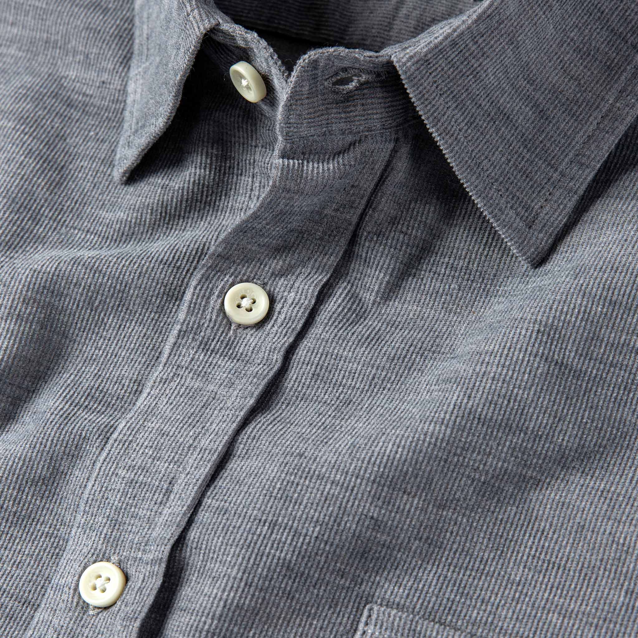 The Short Sleeve California in Slate Cord