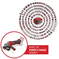 Cordless Angle Grinder TE-AG 18/115 Q Li Solo