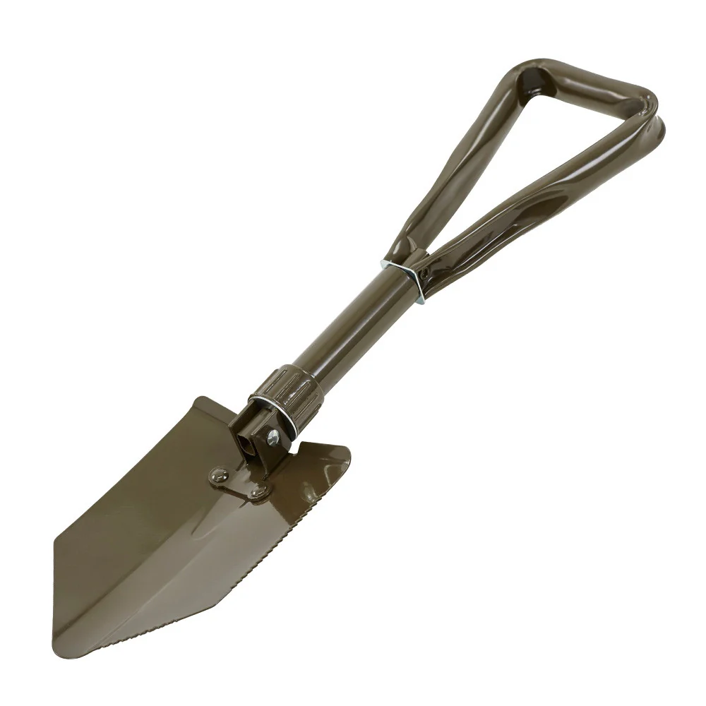Pala plegable FOLDING SHOVEL con sierra - caqui