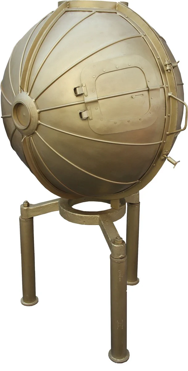 Casa Padrino Luxury drinks bar made of metal gold - wine shelf - bottle shelf