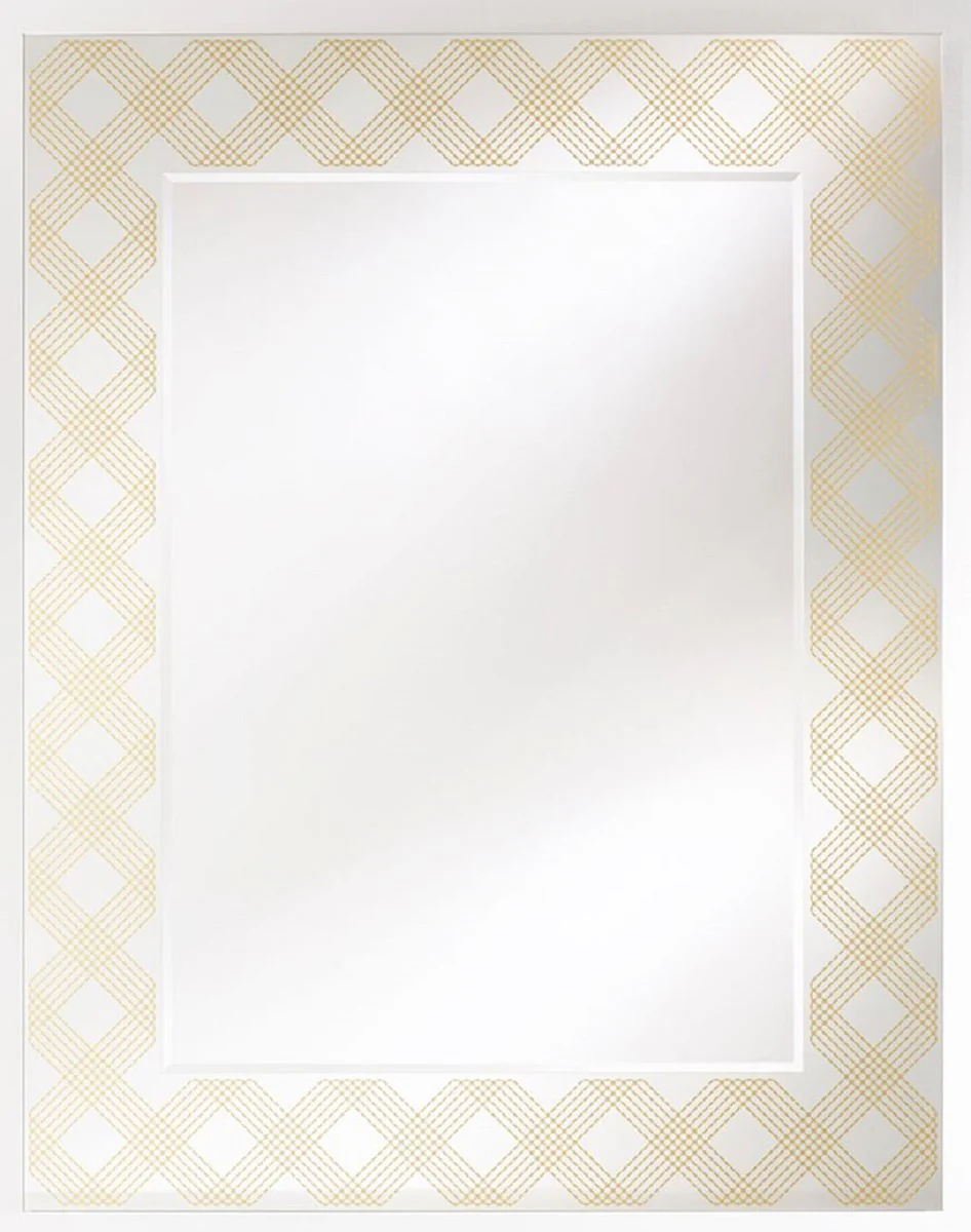 Casa Padrino espejo de pared de dise?o bronce 98 x H. 125 cm - Espejo de Sal¨®n - Espejo Guardarrop¨ªa - Muebles de Lujo