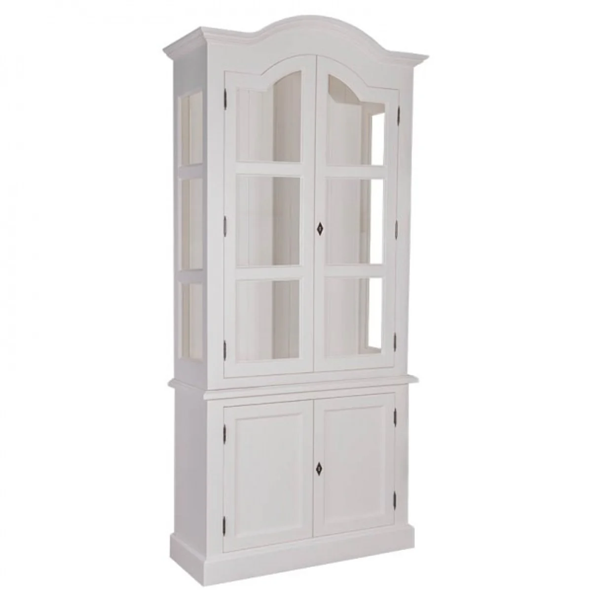 Casa Padrino Nouveau cupboard cupboard White 104 x H 220 cm dining room cabinet Baroque Antique Style