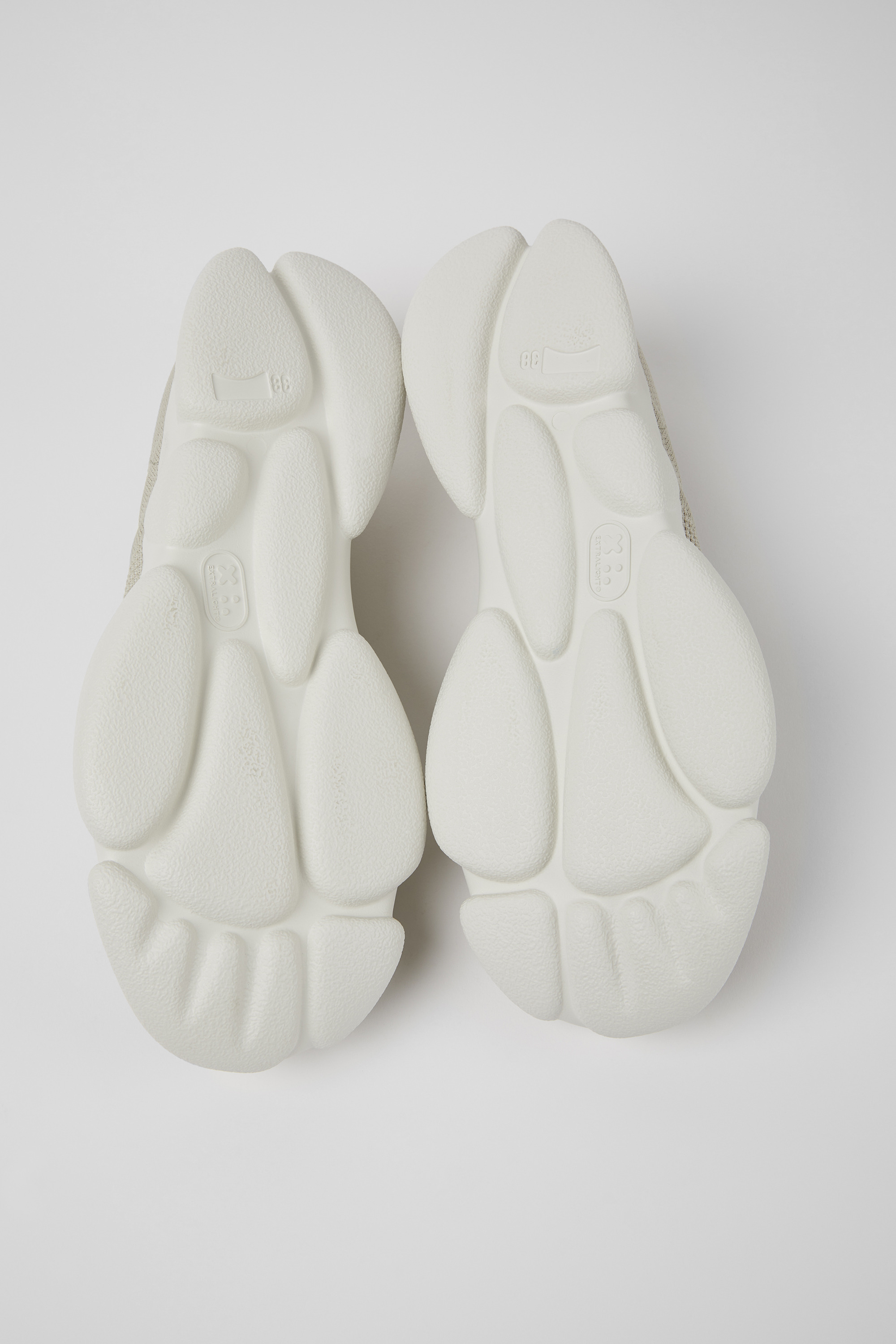 Karst - Gray textile sneakers for women