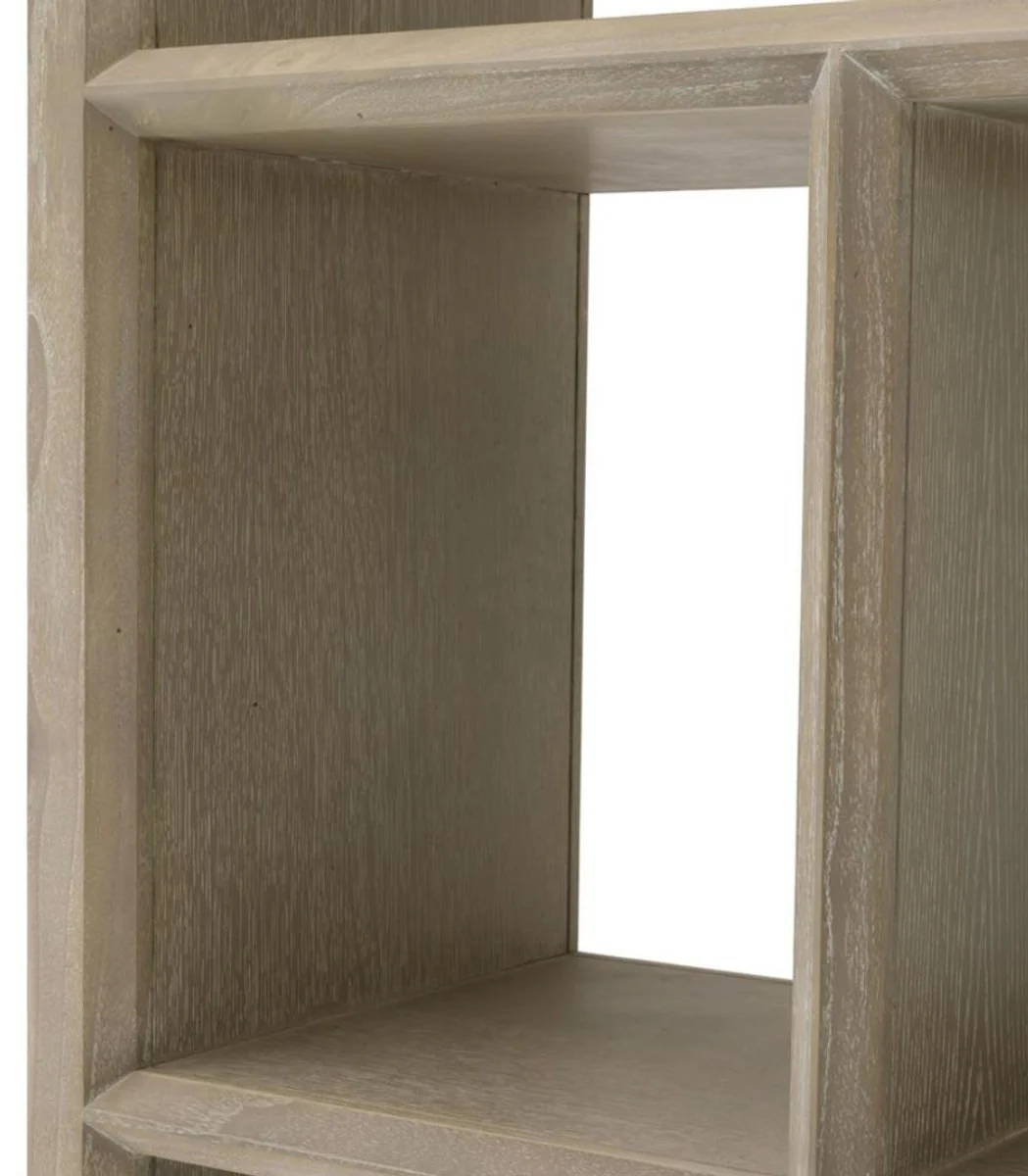 Casa Padrino armario / armario estanter¨ªa marr¨®n claro 150 x 40 x H. 230 cm - Armario de Lujo