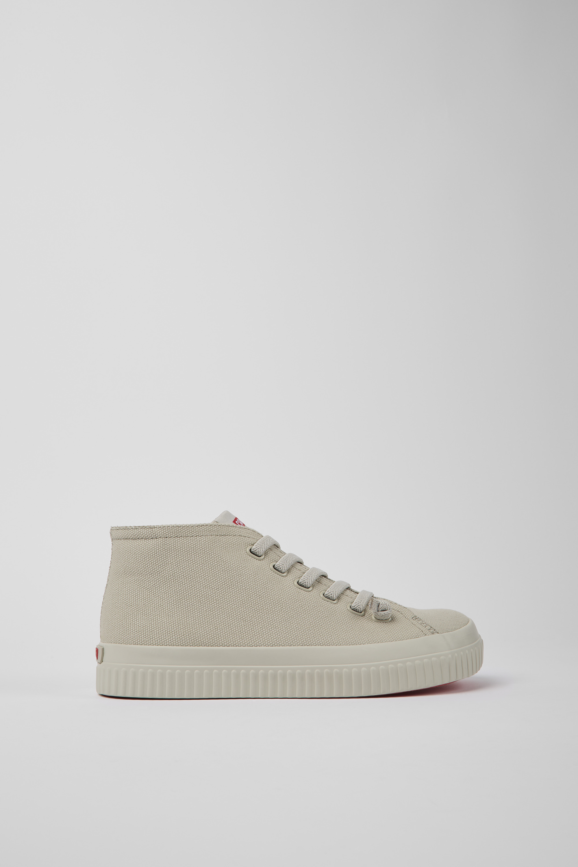 Peu Roda - Gray recycled cotton sneakers for women