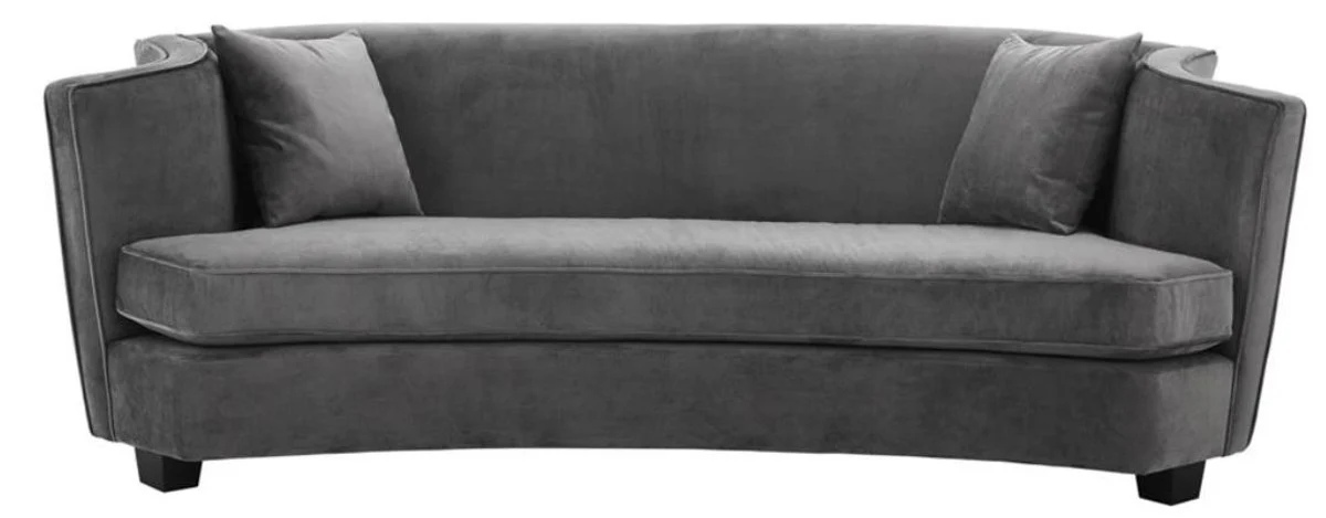 Casa Padrino sof¨¢ de lujo gris 226 x 110 x H. 74 cm - muebles de sala de lujo
