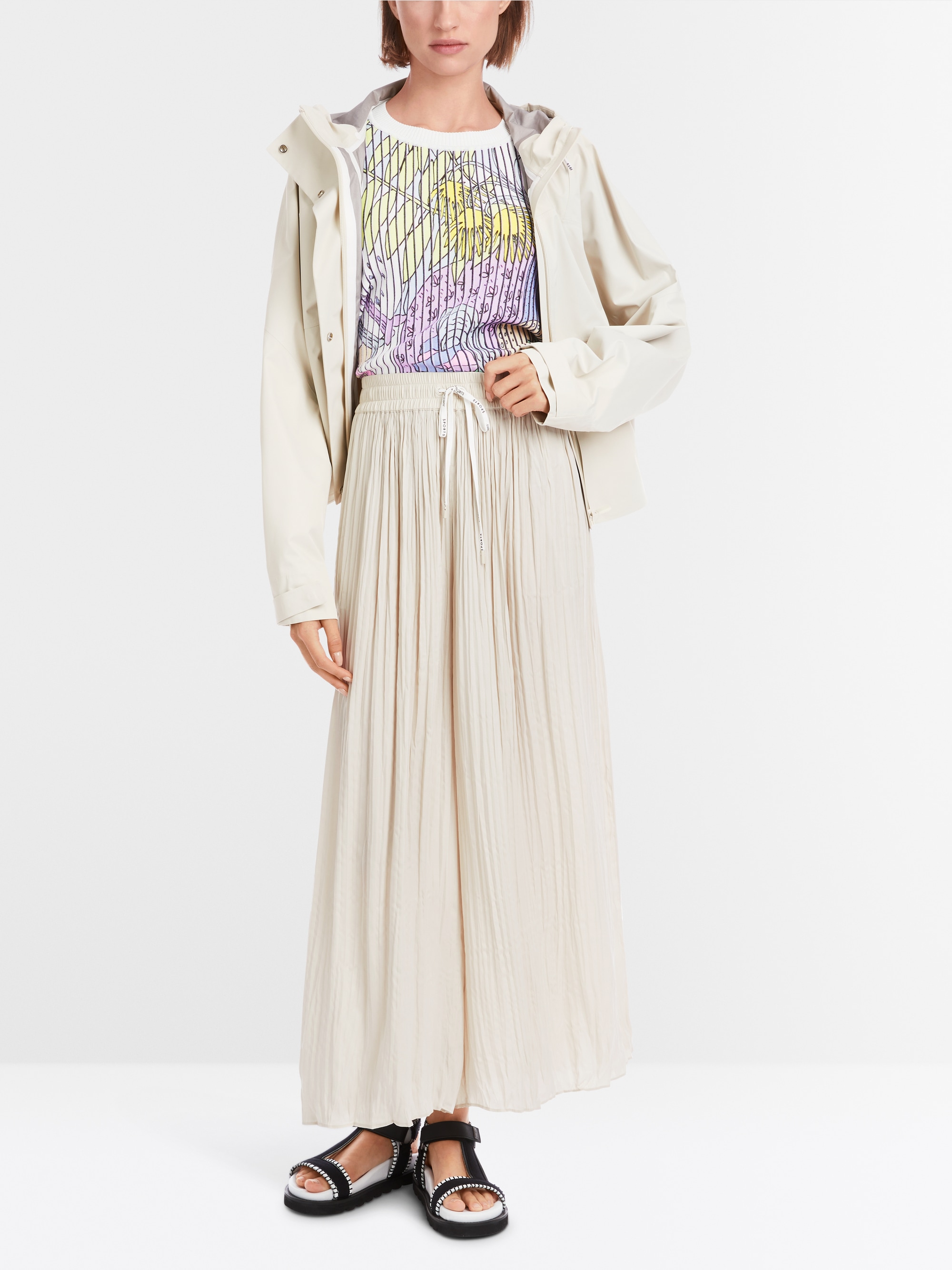 Marc-Cain WOLIN Rethink Together pleated trouers