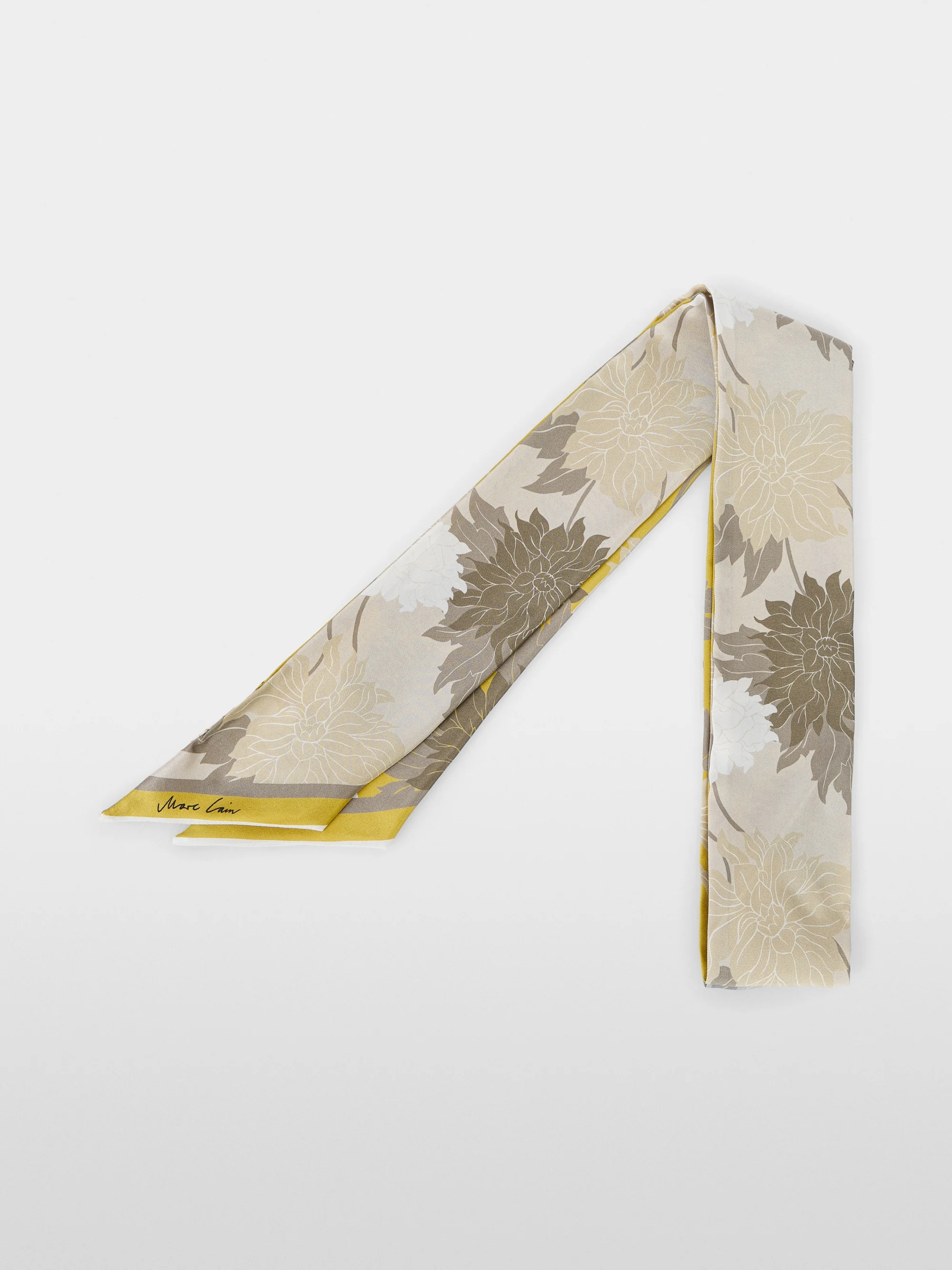 Marc-Cain Silk tie with print