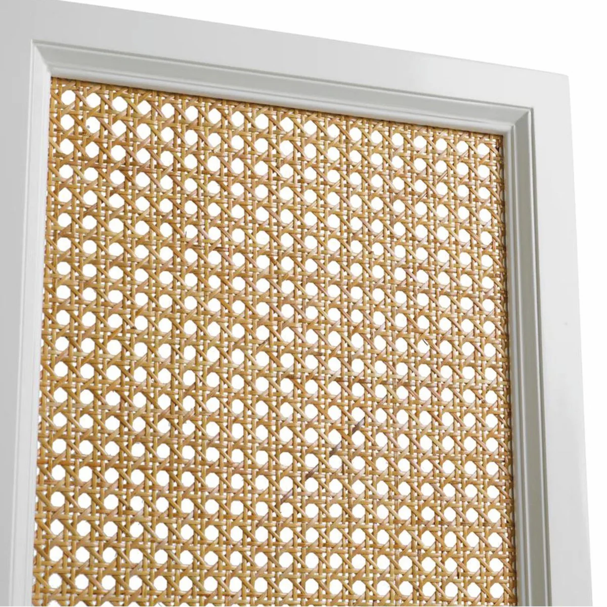 Casa Padrino separador de ambientes de lujo blanco / natural 163 x A. 225 cm - Interior de lujo