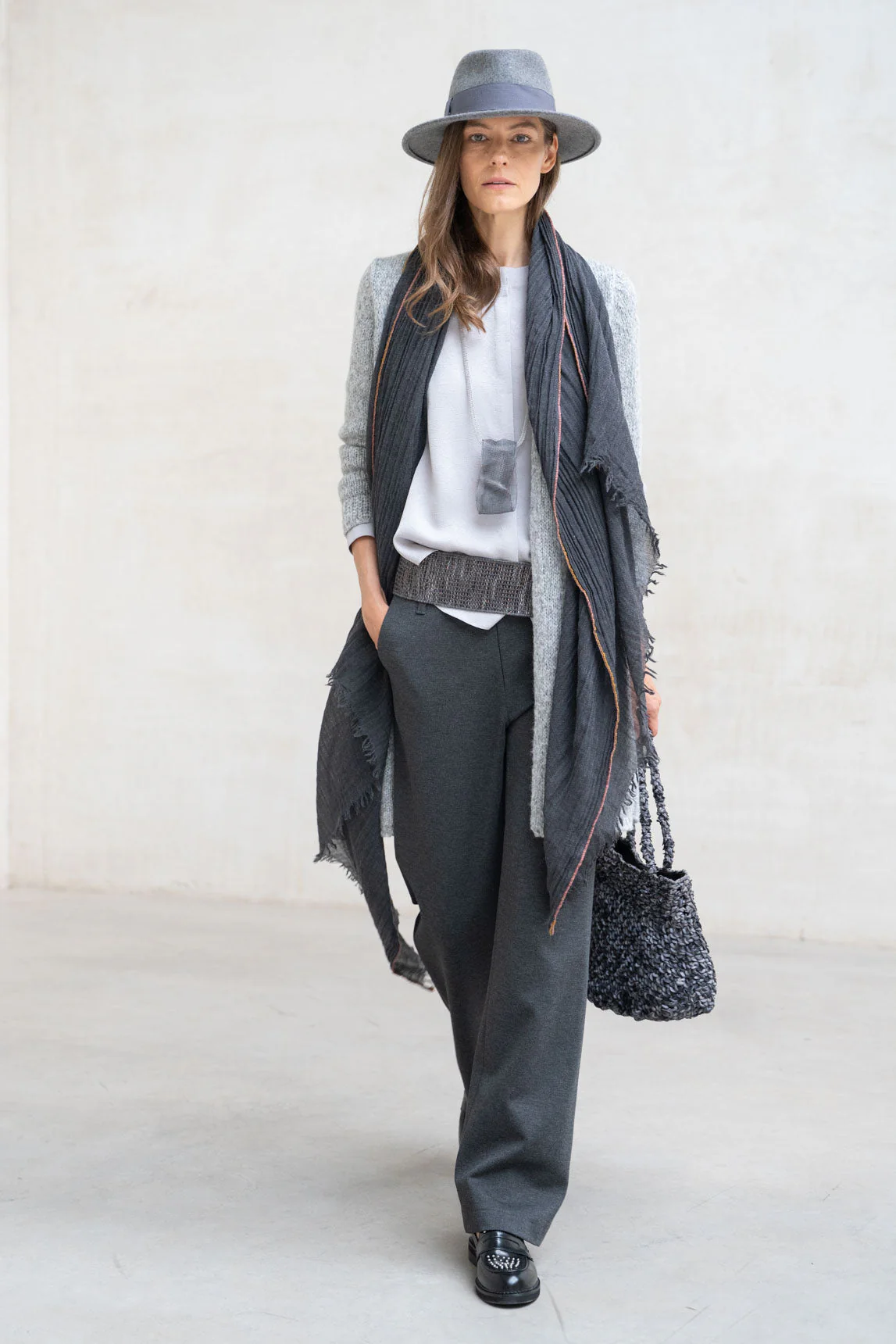 Rivera-spain Collar Aura Malla gris