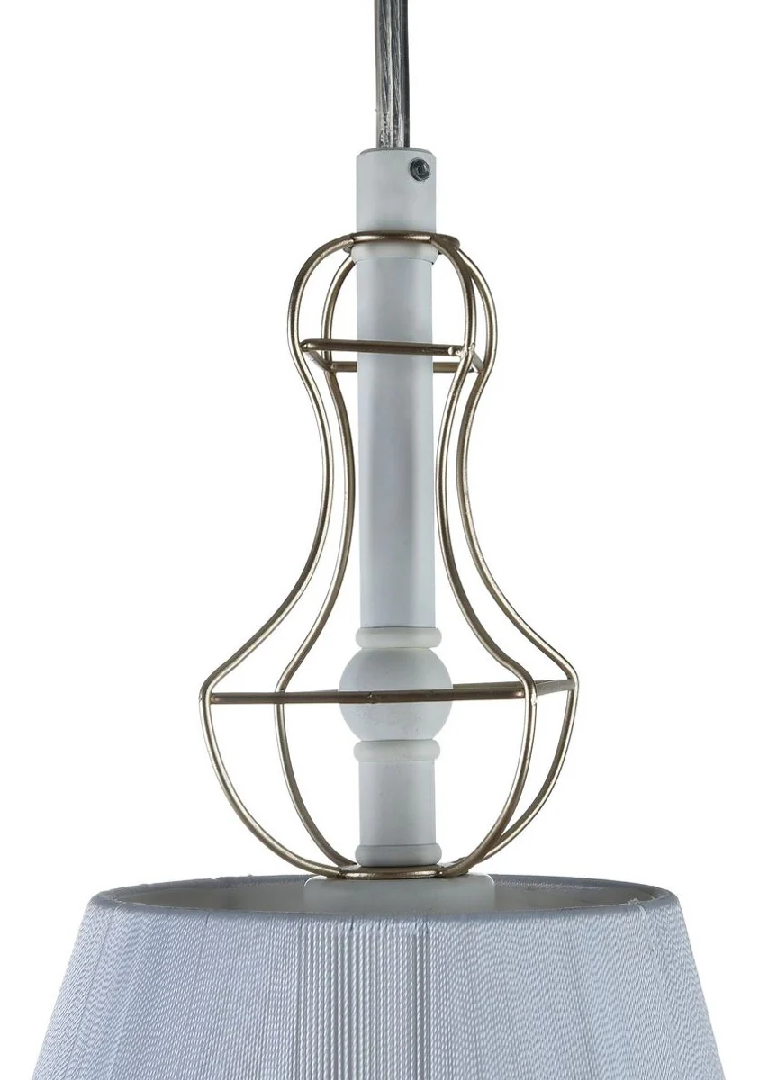 Casa Padrino lámpara colgante de estilo barroco con estructura decorativa de alambre dorado - Iluminación y Lámparas de Estilo Barroco