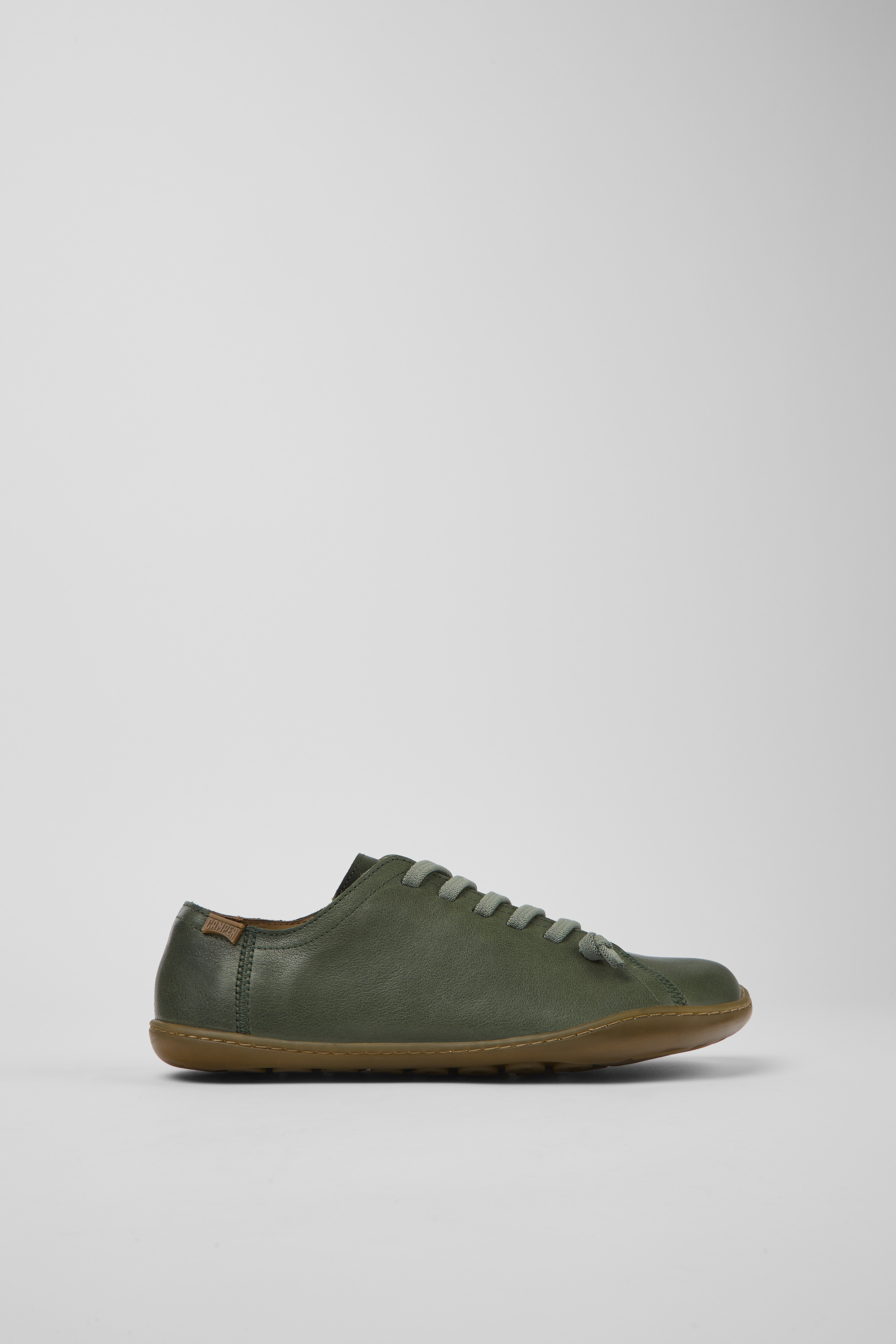 Peu - Green leather shoes for women