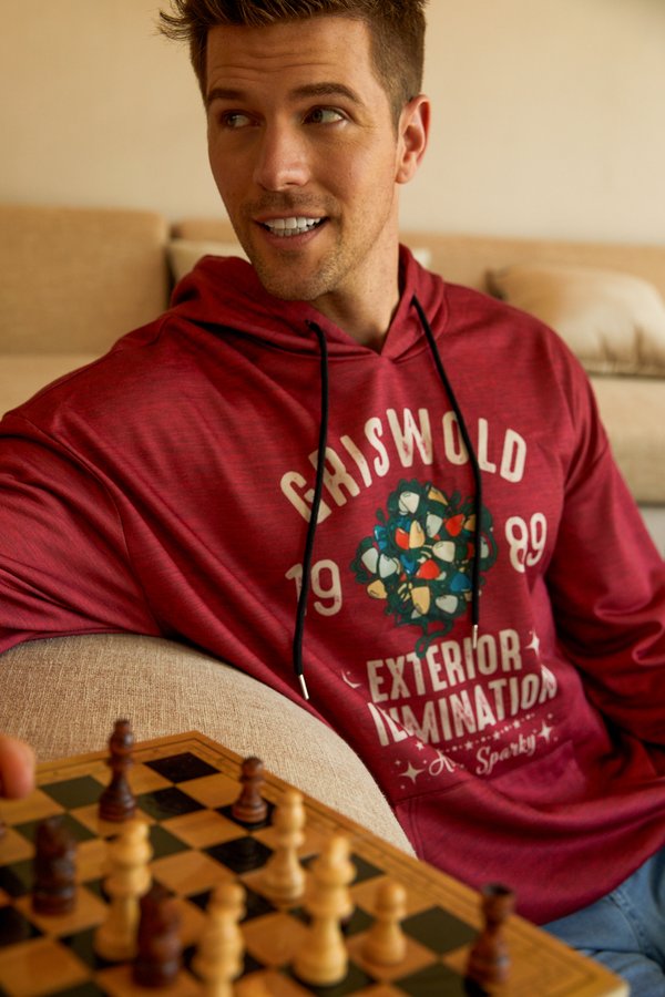 Christmas Text Letters Hoodie Sweatshirt