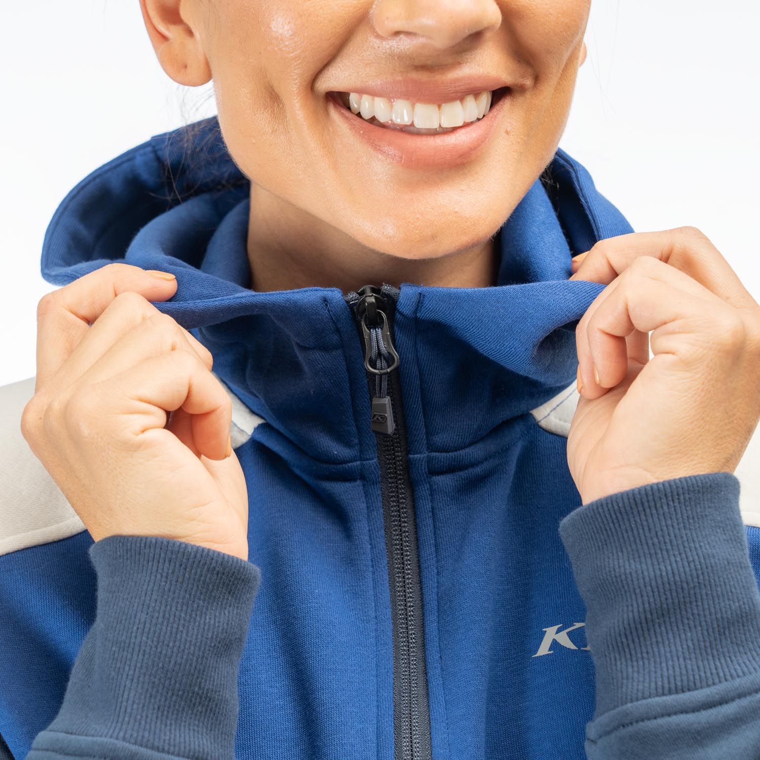 Huntley Pullover 1/4 Zip Crop Hoodie