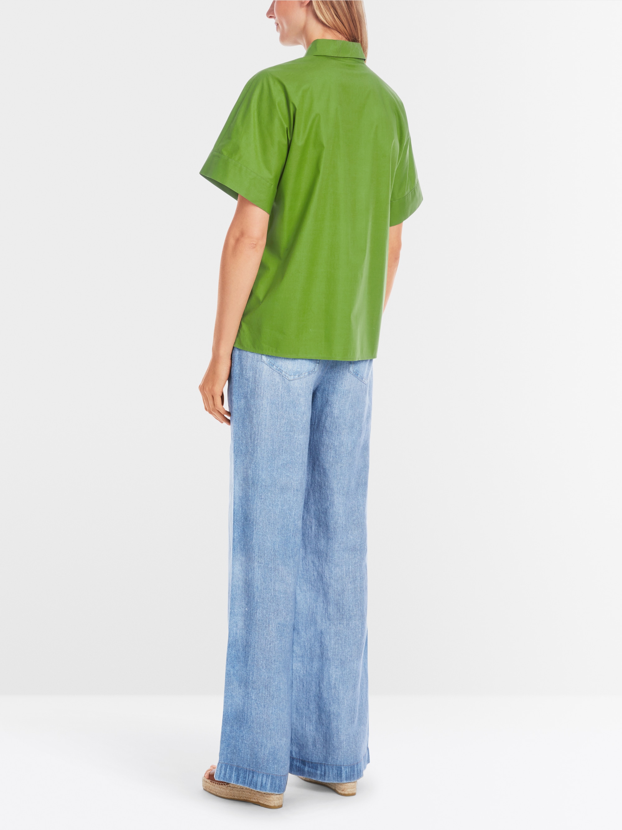 Marc-Cain Minimalist kimono-style shirt blouse