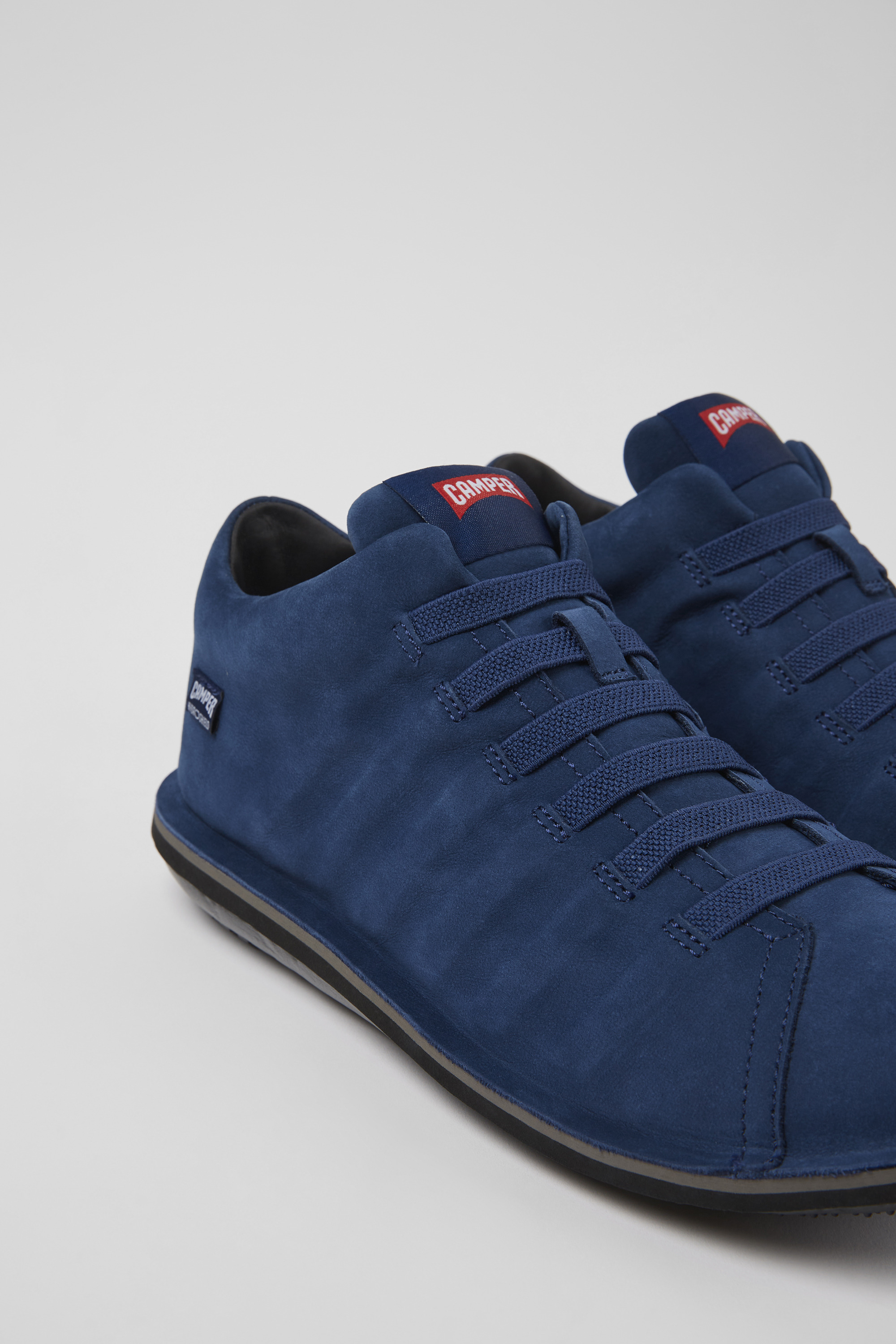 Beetle - Blue nubuck sneakers
