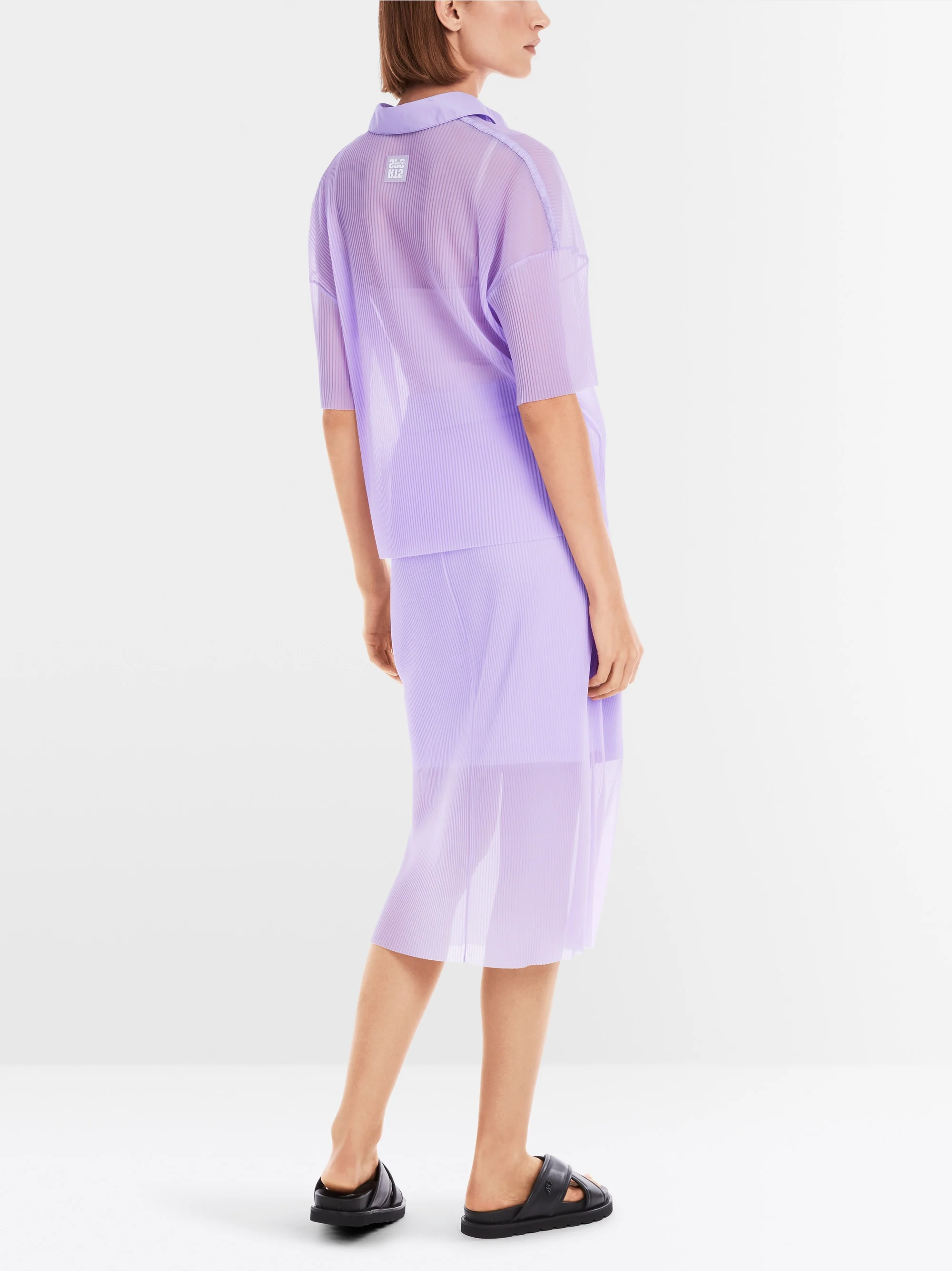 Marc-Cain Pleated polo shirt