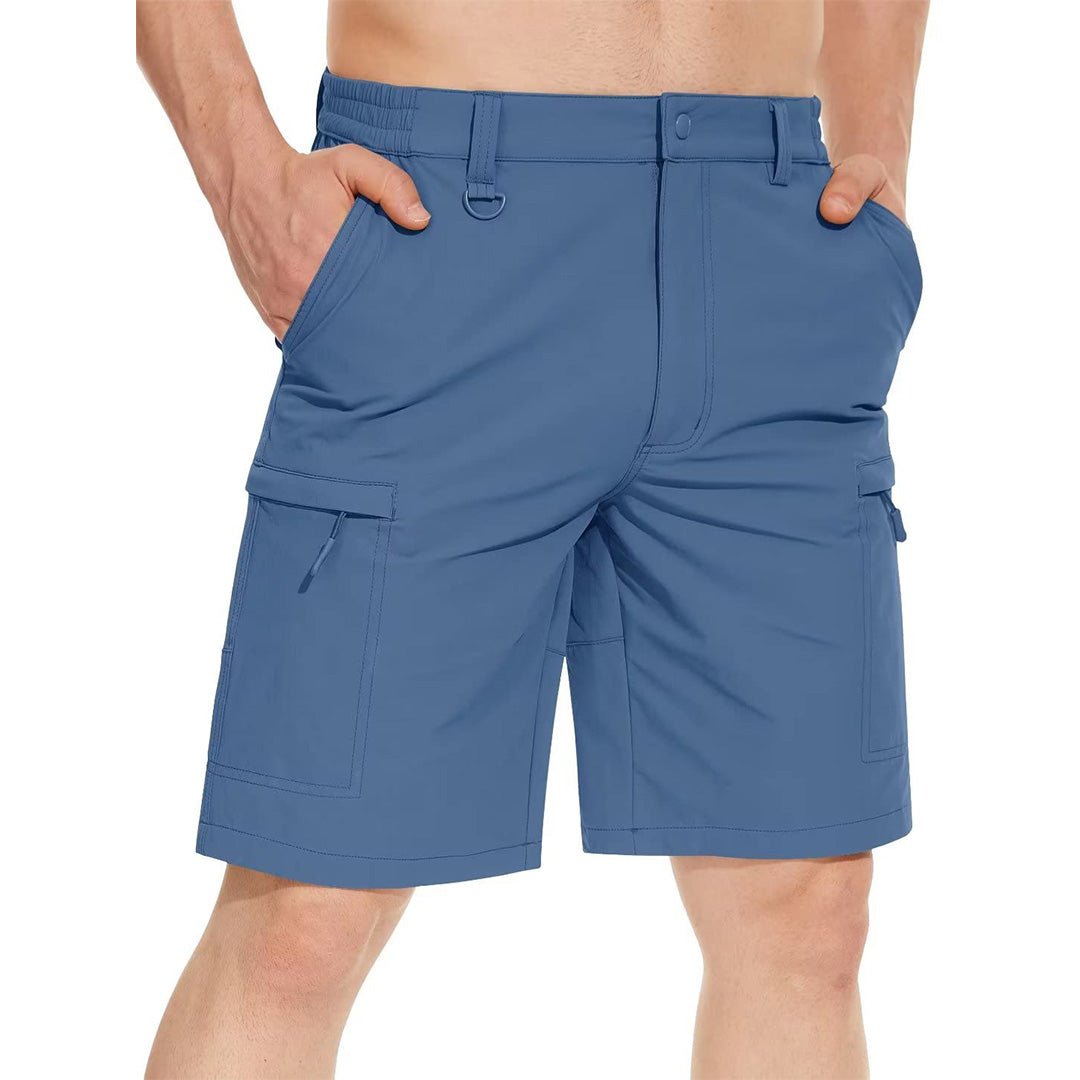 Men's Casual Quick-Dry 5 Pockets Cargo Short