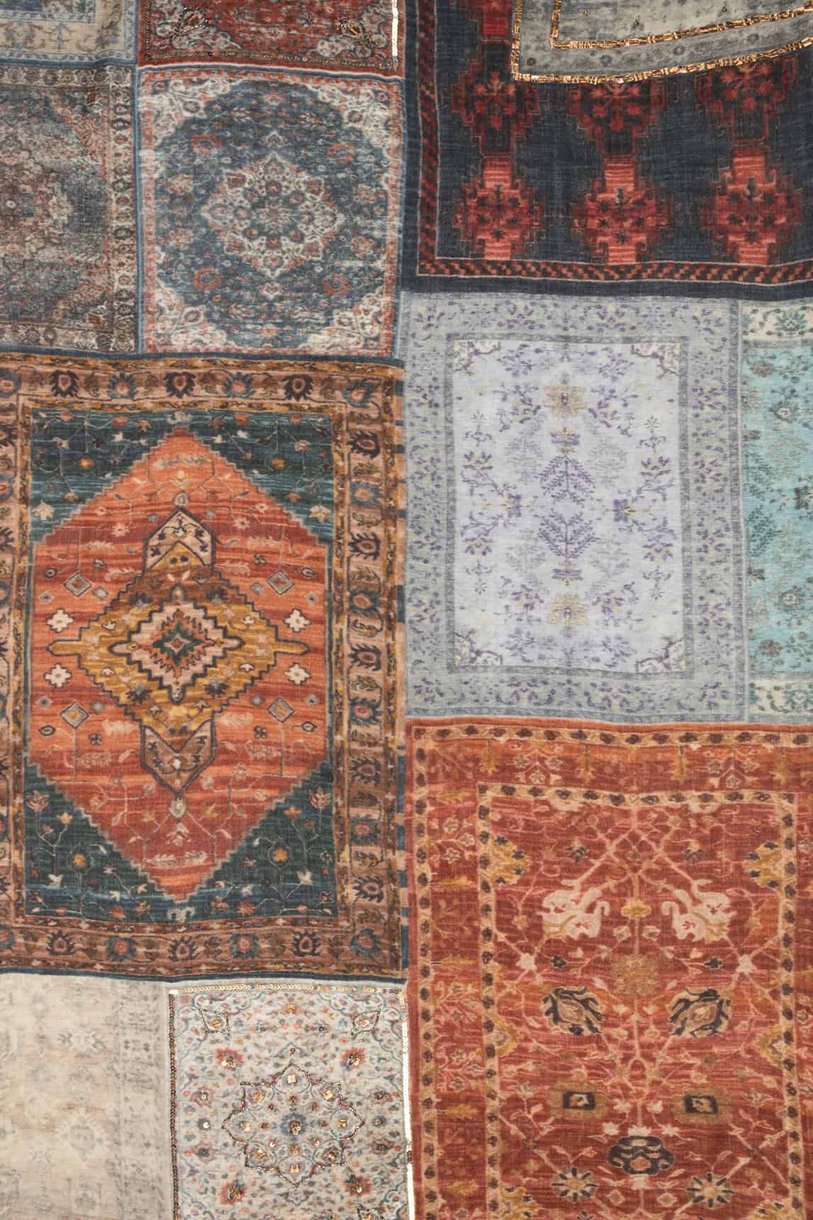 Rivera-spain Fular Ivrea patchwork