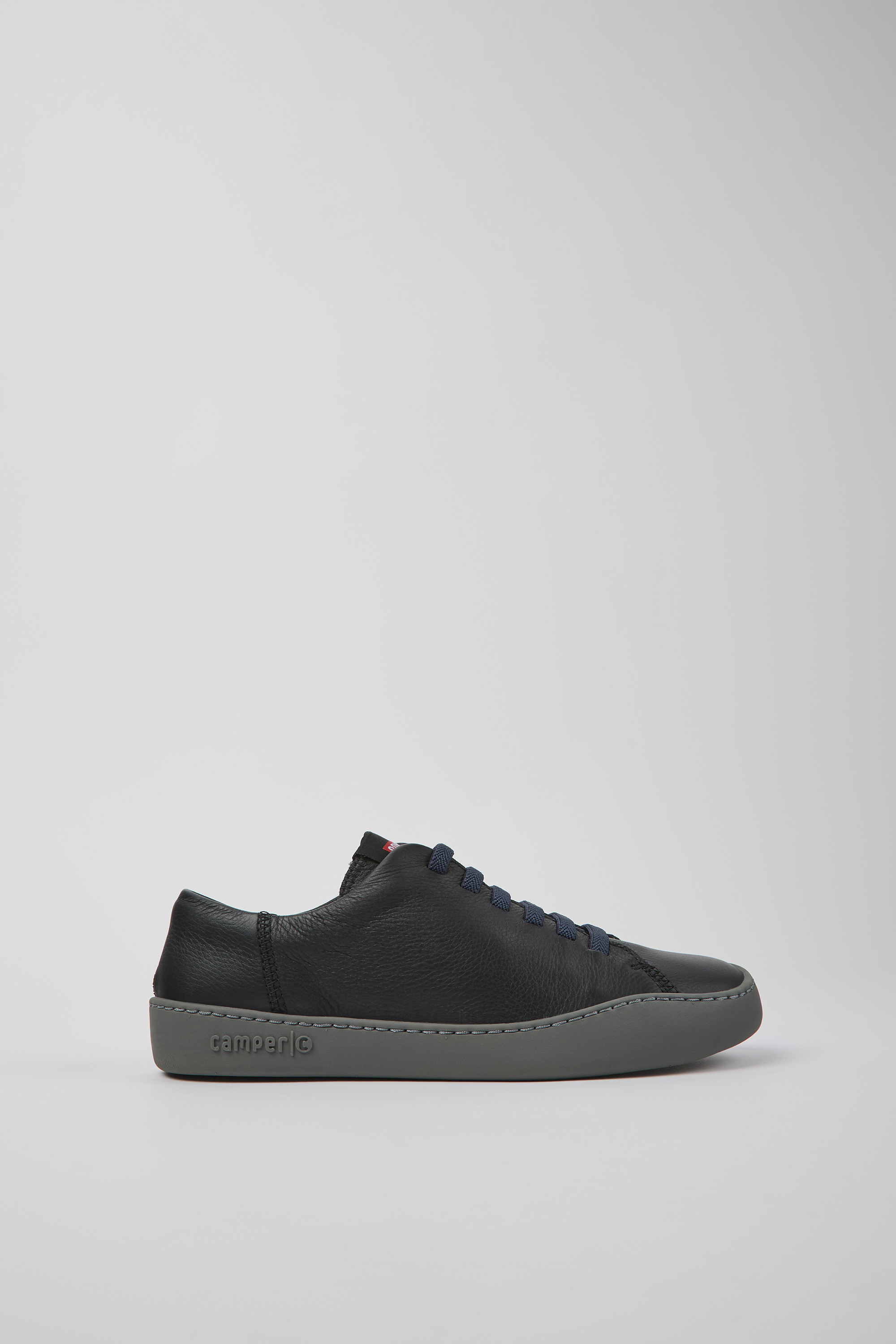 Peu Touring - Black leather sneakers for women