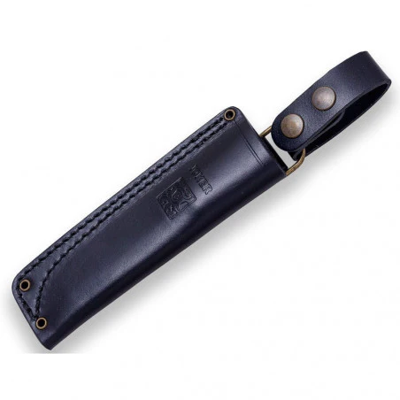 Joker Ember Scandi Micarta Canvas Negra - Cuchillo de supervivencia y bushcraft