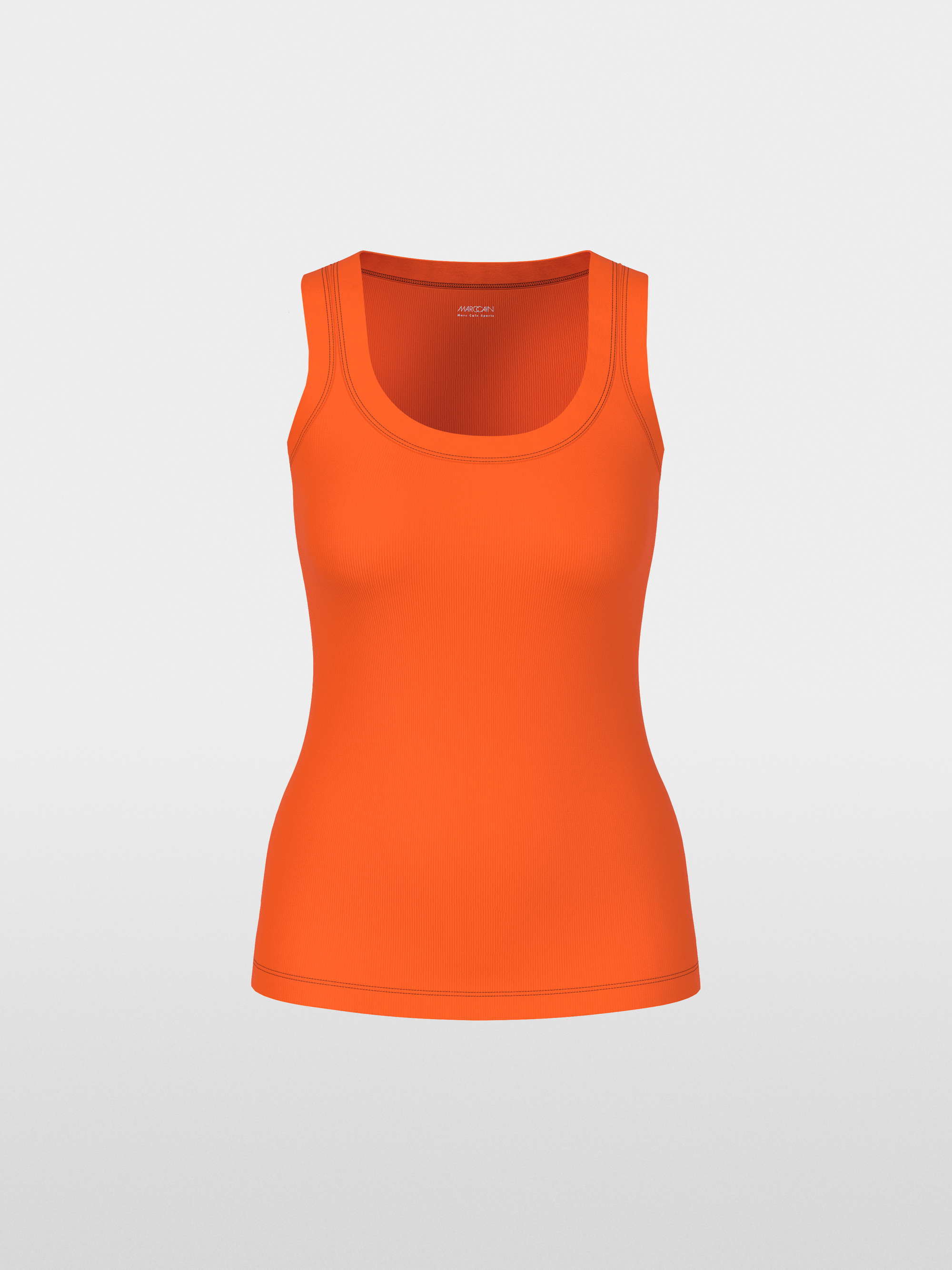 Marc-Cain Sleeveless top in cotton rib