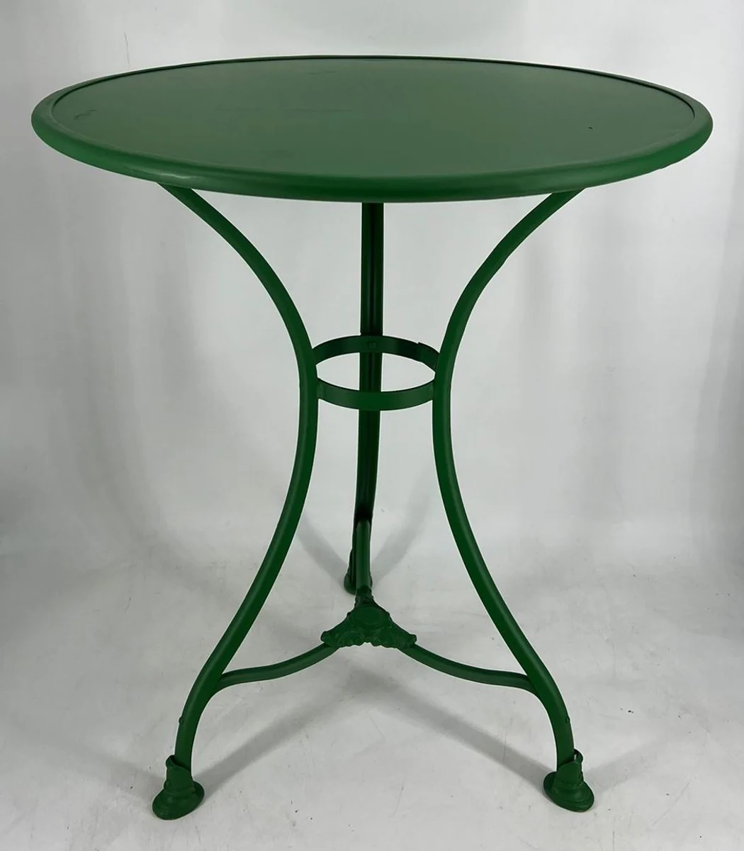Casa Padrino mesa de jard¨ªn Art Nouveau verde ? 60 x A. 70 cm - Muebles de jard¨ªn nost¨¢lgicos
