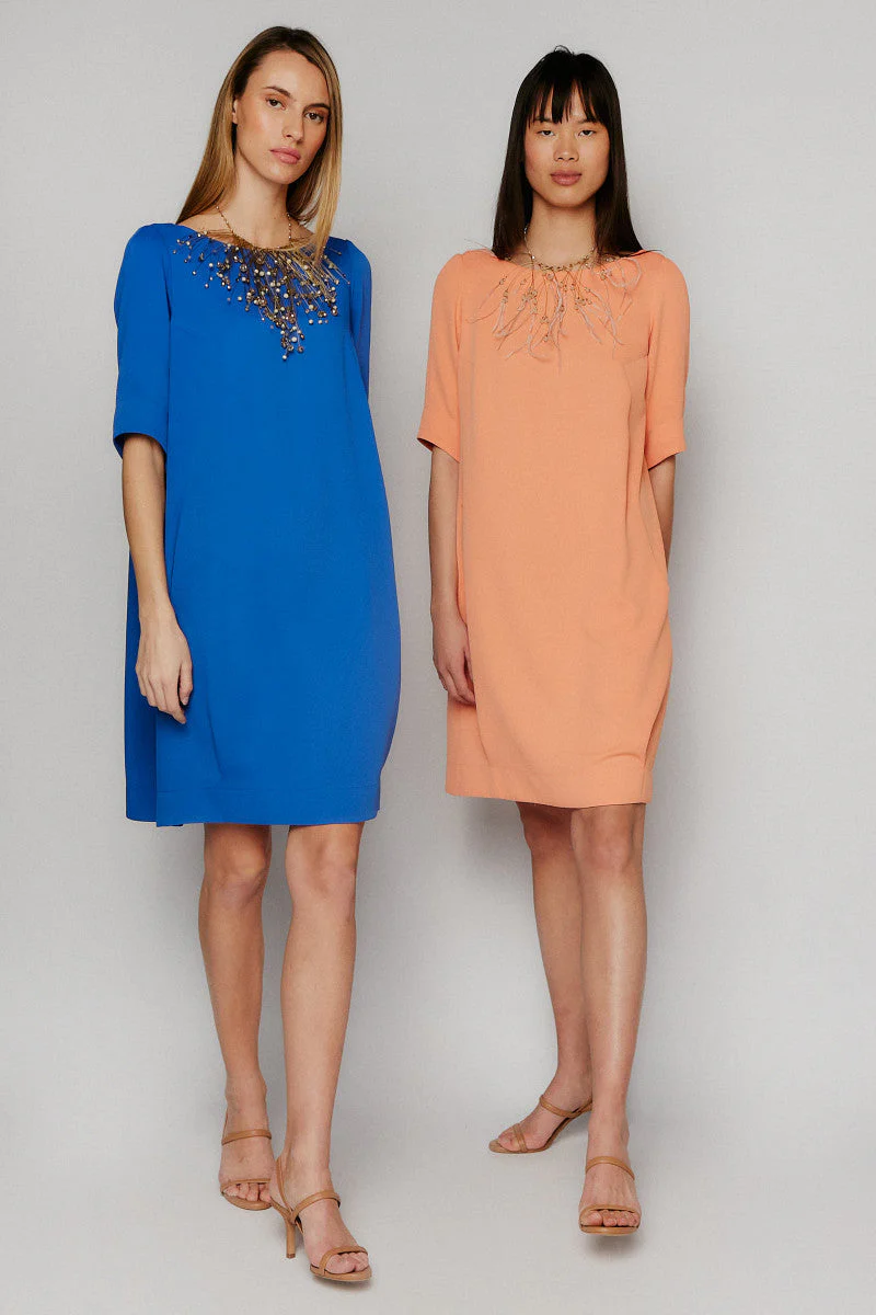 Rivera-spain Vestido Azucena azul