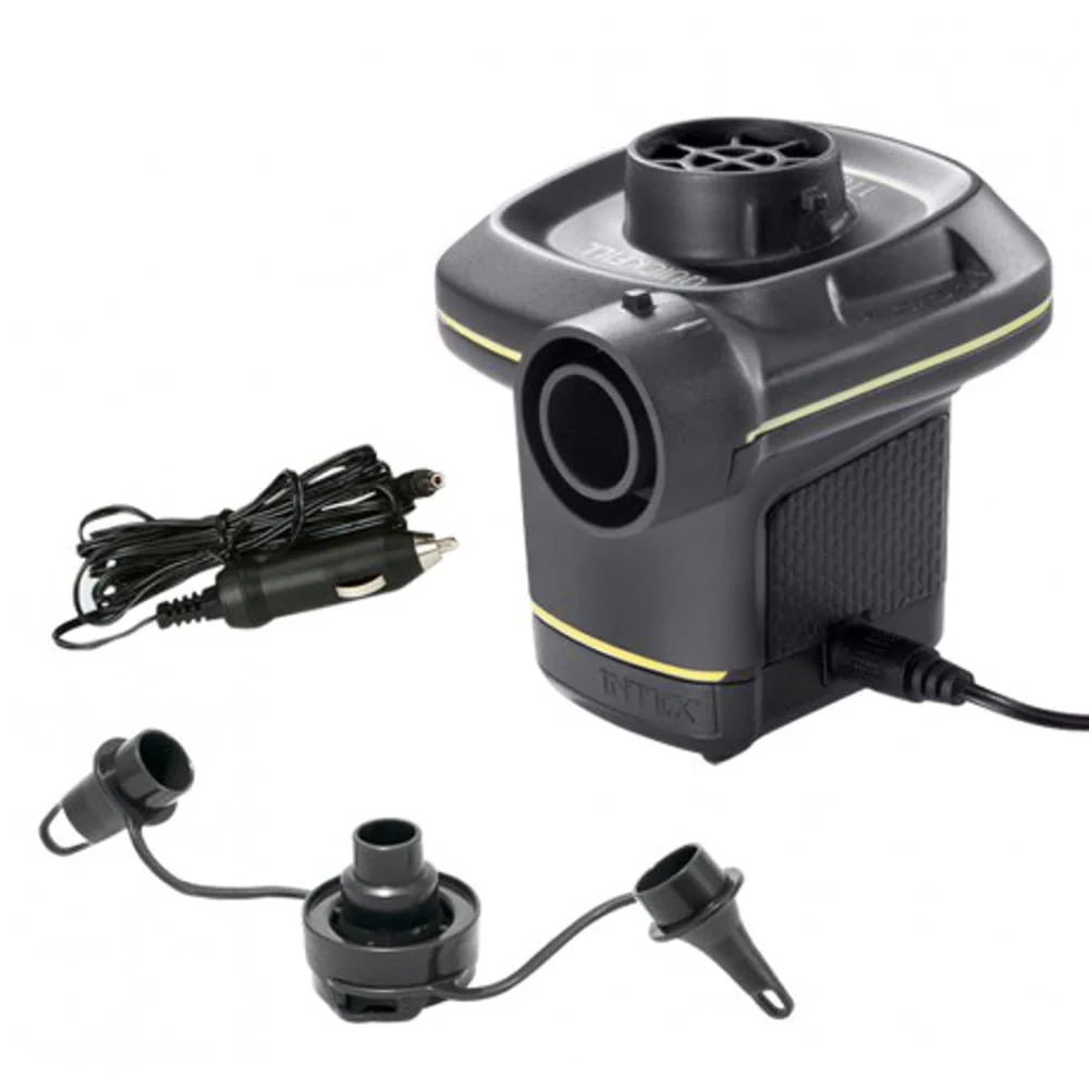 Intex Hinchador eléctrico Quick-Fill con adaptador de coche
