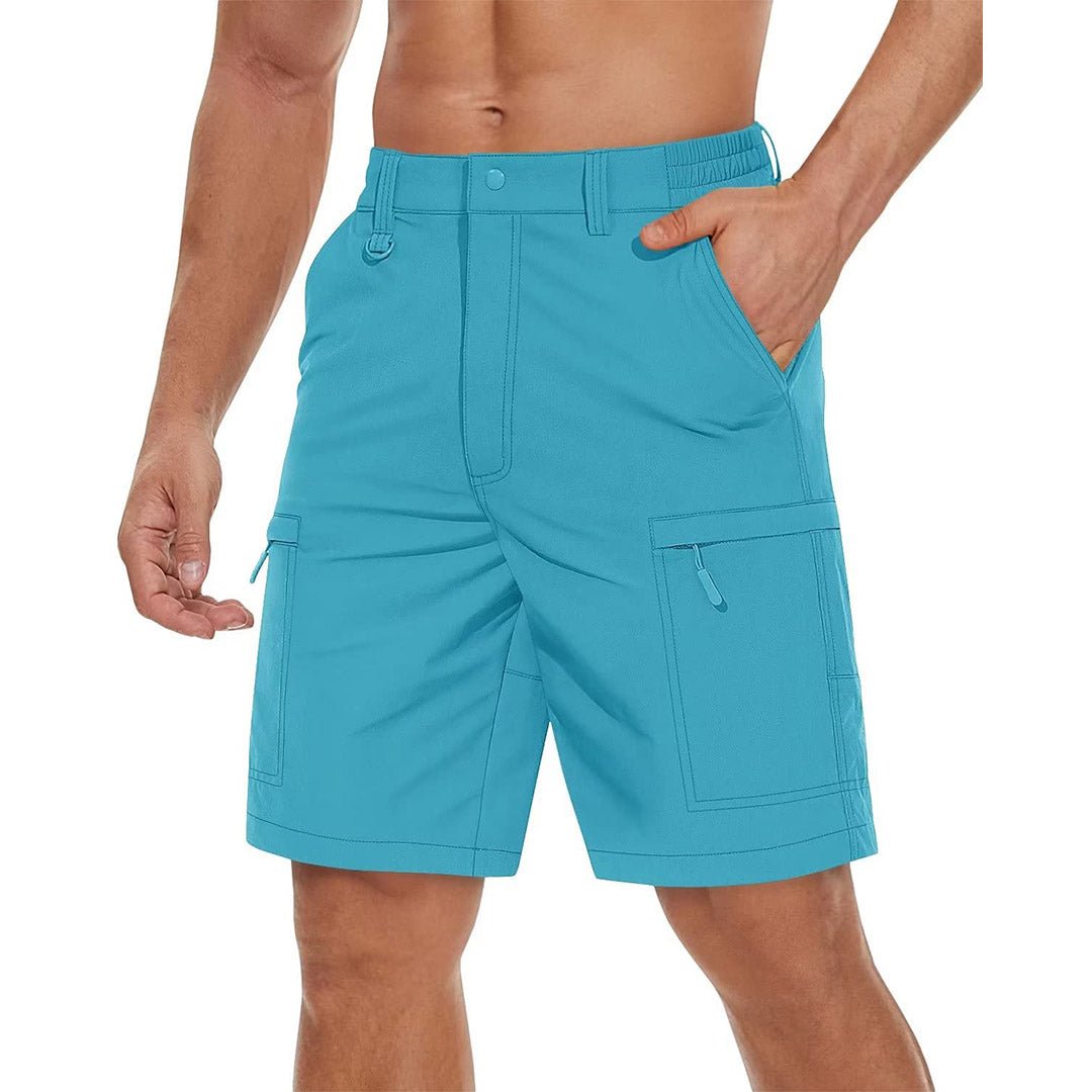 Men's Casual Quick-Dry 5 Pockets Cargo Short