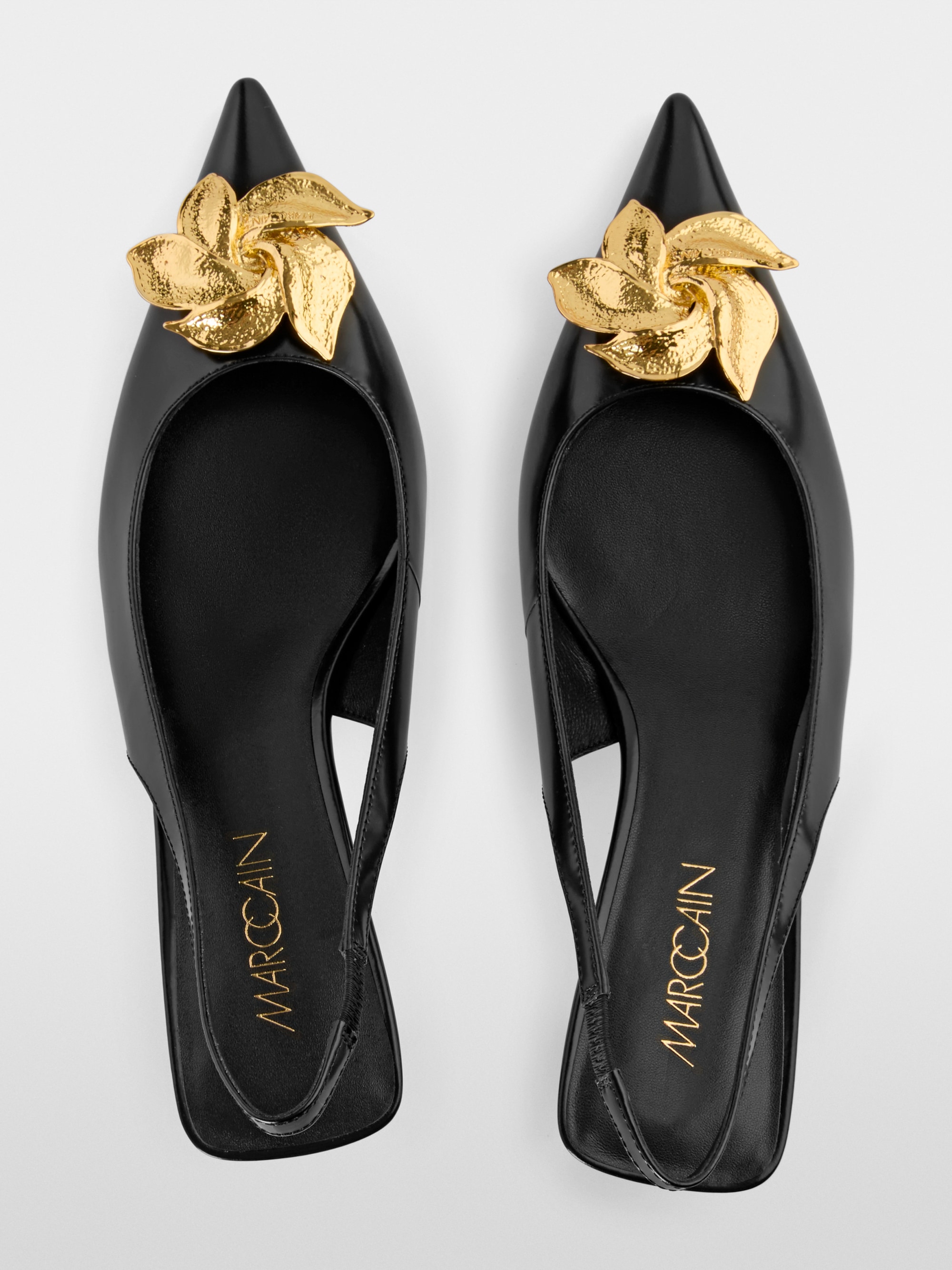 Marc-Cain Slingback pumps in calf leather