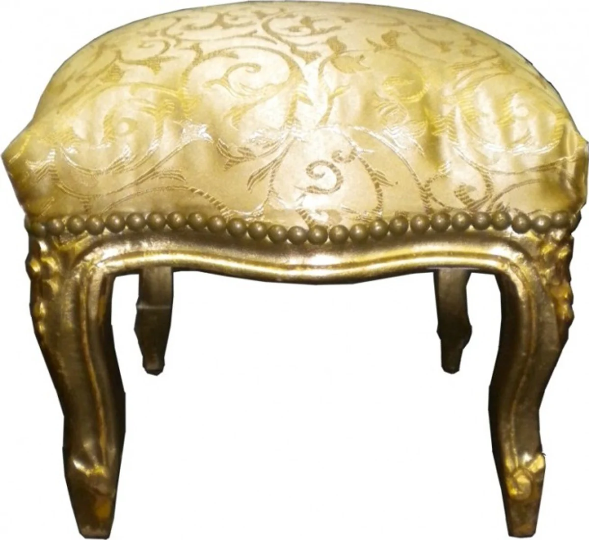 Barroca del modelo del oro escabel / Oro