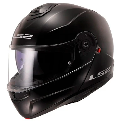 CASCO MODULAR LS2 FF908 STROBE II NEGRO BRILLO