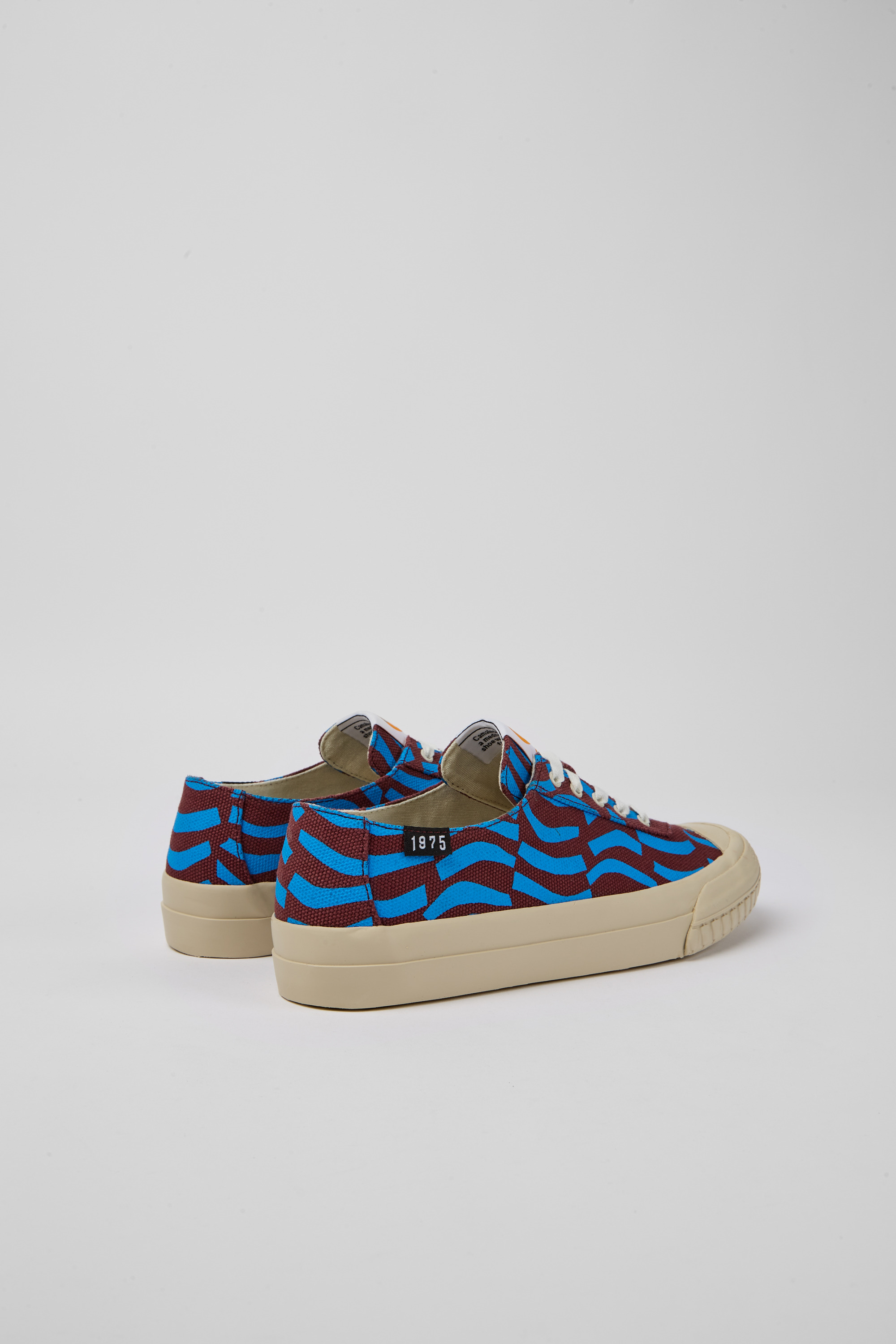 Camaleon - Blue and burgundy sneakers for women