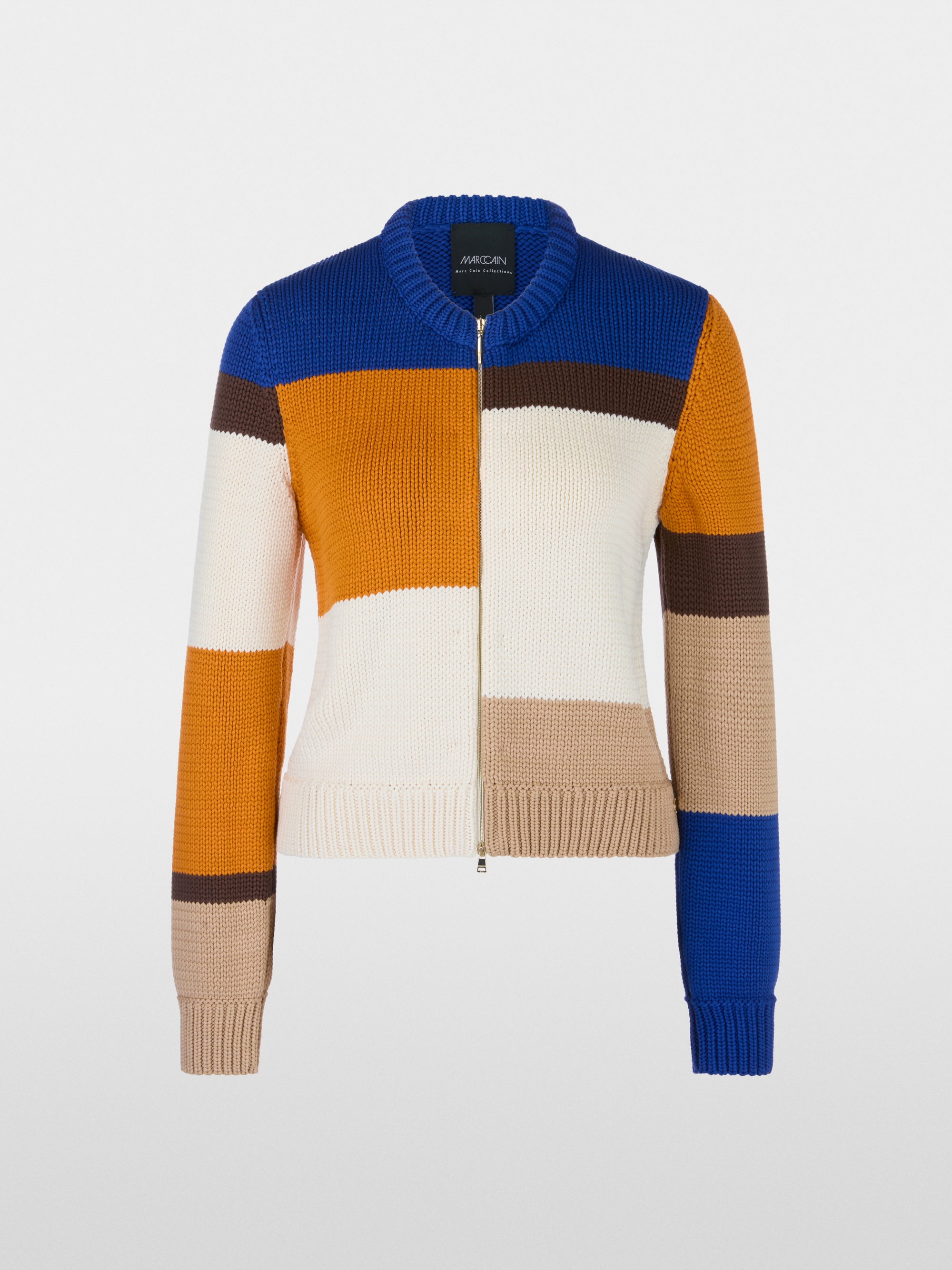 Marc-Cain Patch cardigan: knitted in Germany