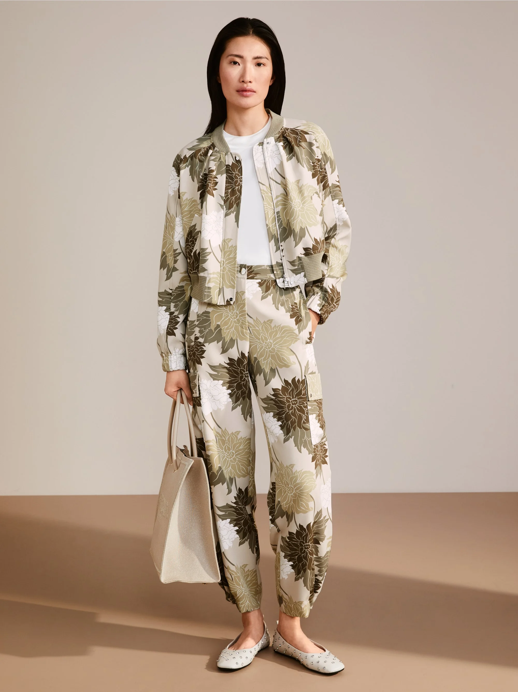 Marc-Cain Jacket with floral pattern