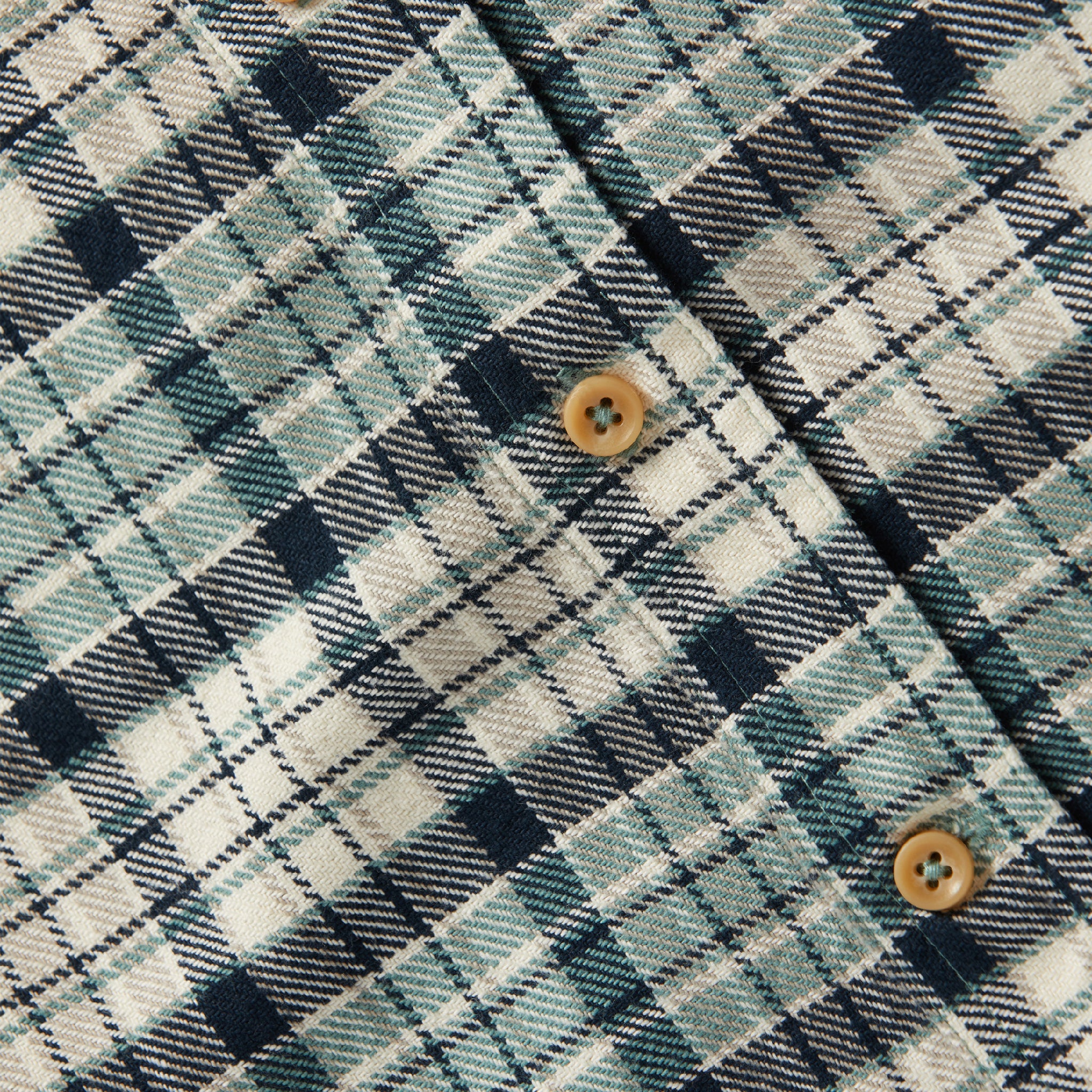 The Ledge Shirt in Blue Plaid