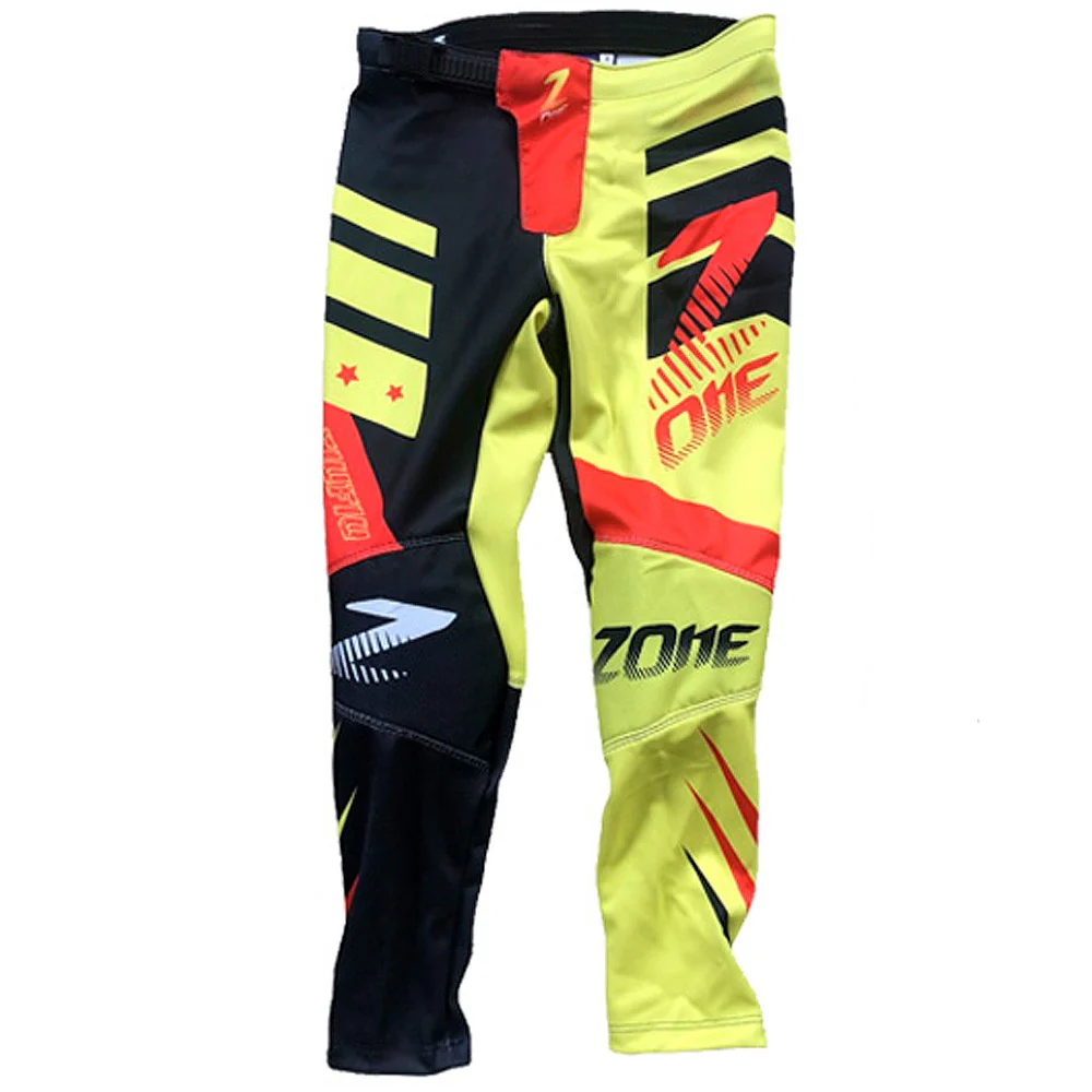 PANTALON INFANTIL ZONE TRIAL AMARILLO