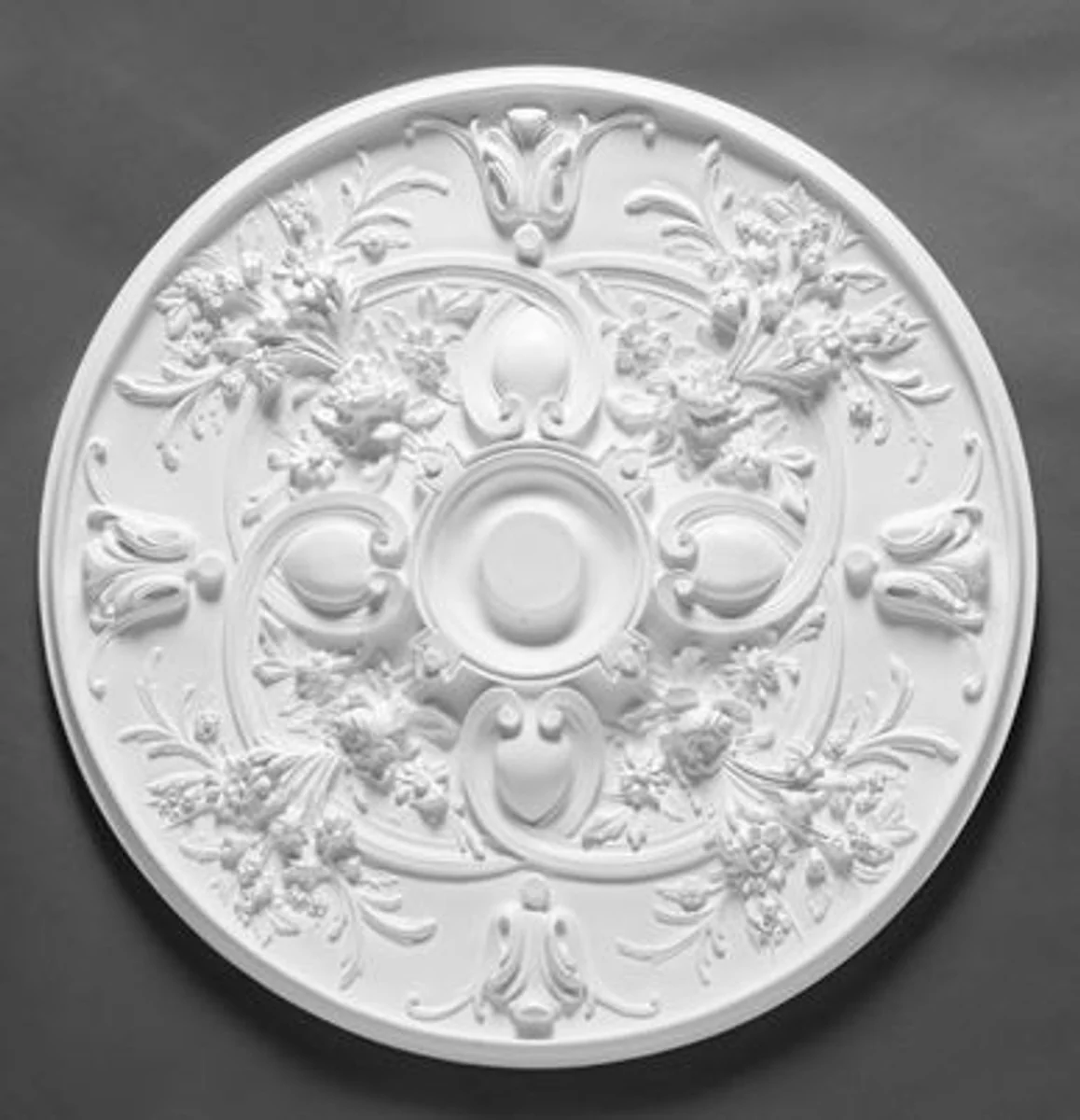Casa Padrino stucco rosette 79 x 79 cm ceiling stucco ceiling rose stucco rosette Wall rosette Baroque Nouveau