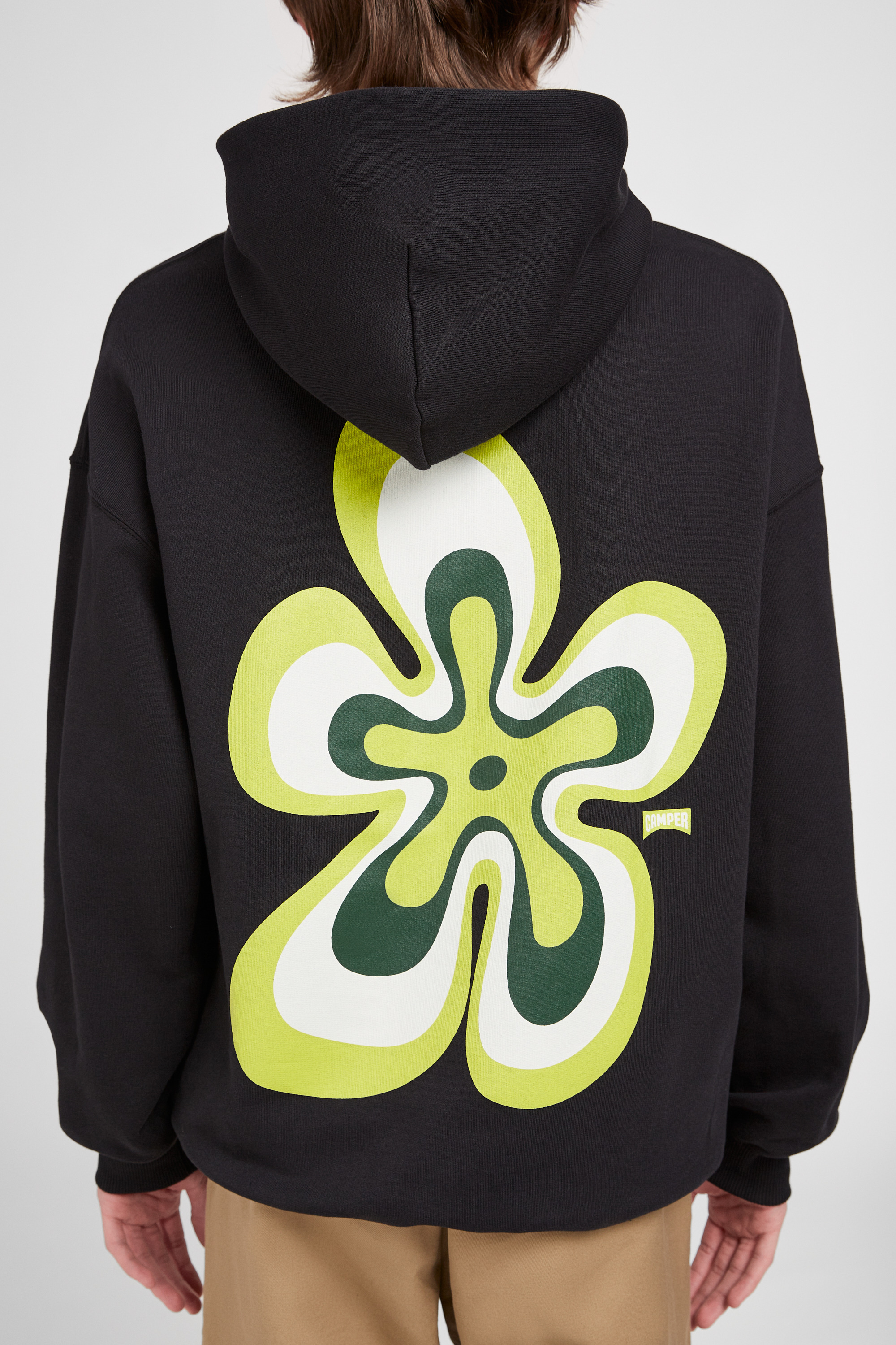 Hoodie - Black organic cotton hoodie