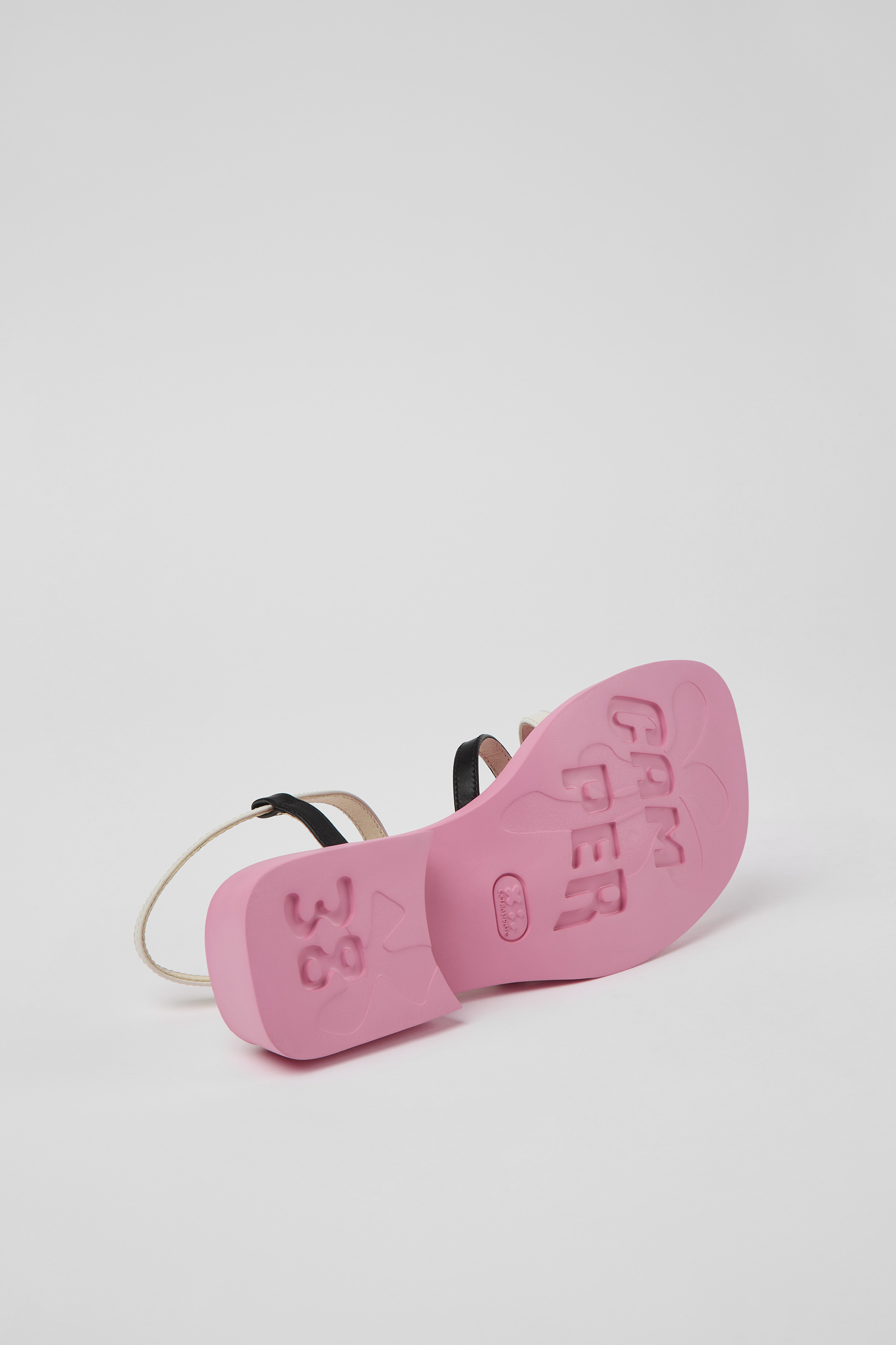 Twins - Multicolored leather sandals for women