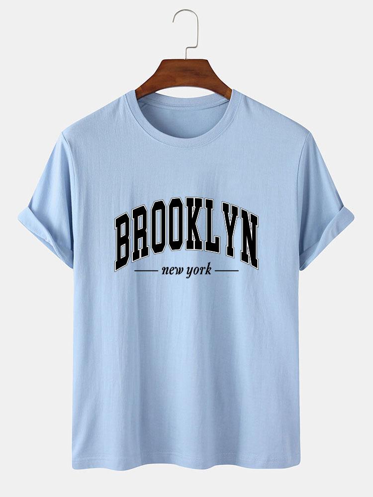 Brooklyn Print T-Shirt  & Jogger Pants