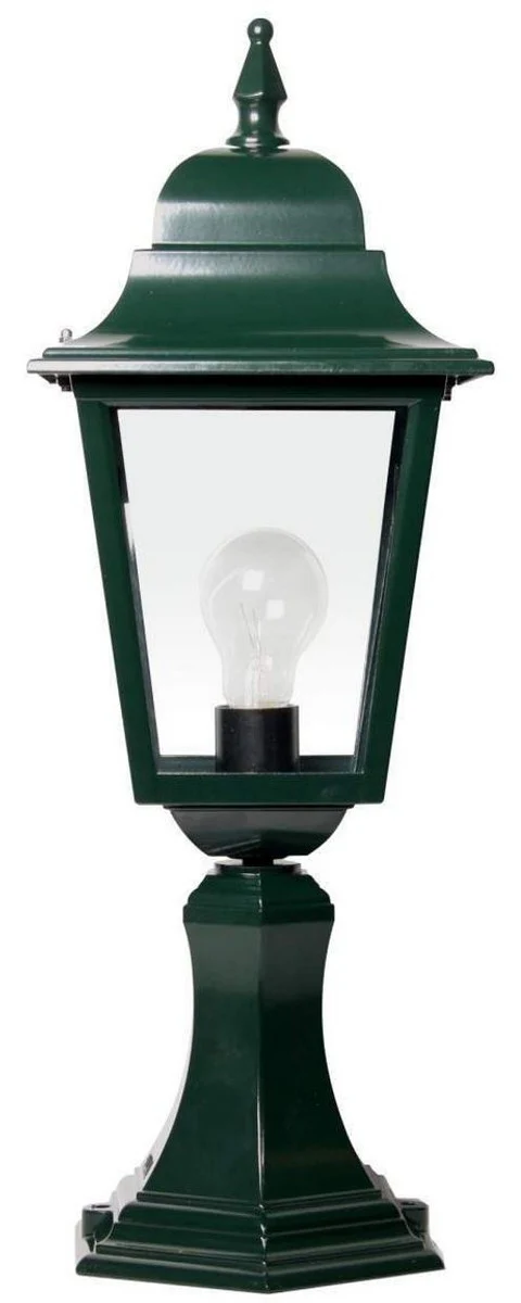 Casa Padrino Lámpara de Jardín / Linterna de Jardín Art Nouveau 20 x 20 x H. 50 cm - Varios Colores - Lámpara de Exterior de Jardín con Terrazas