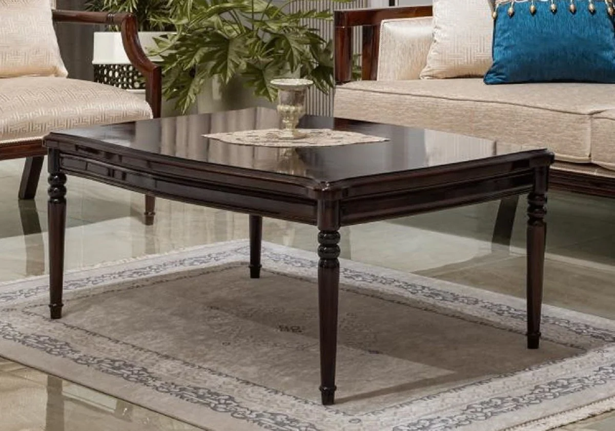 Casa Padrino mesa de centro barroco de lujo marr¨®n oscuro 117 cm